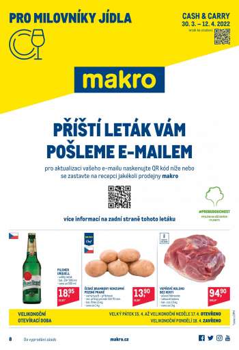 Leták MAKRO - 30.3.2022 - 12.4.2022.