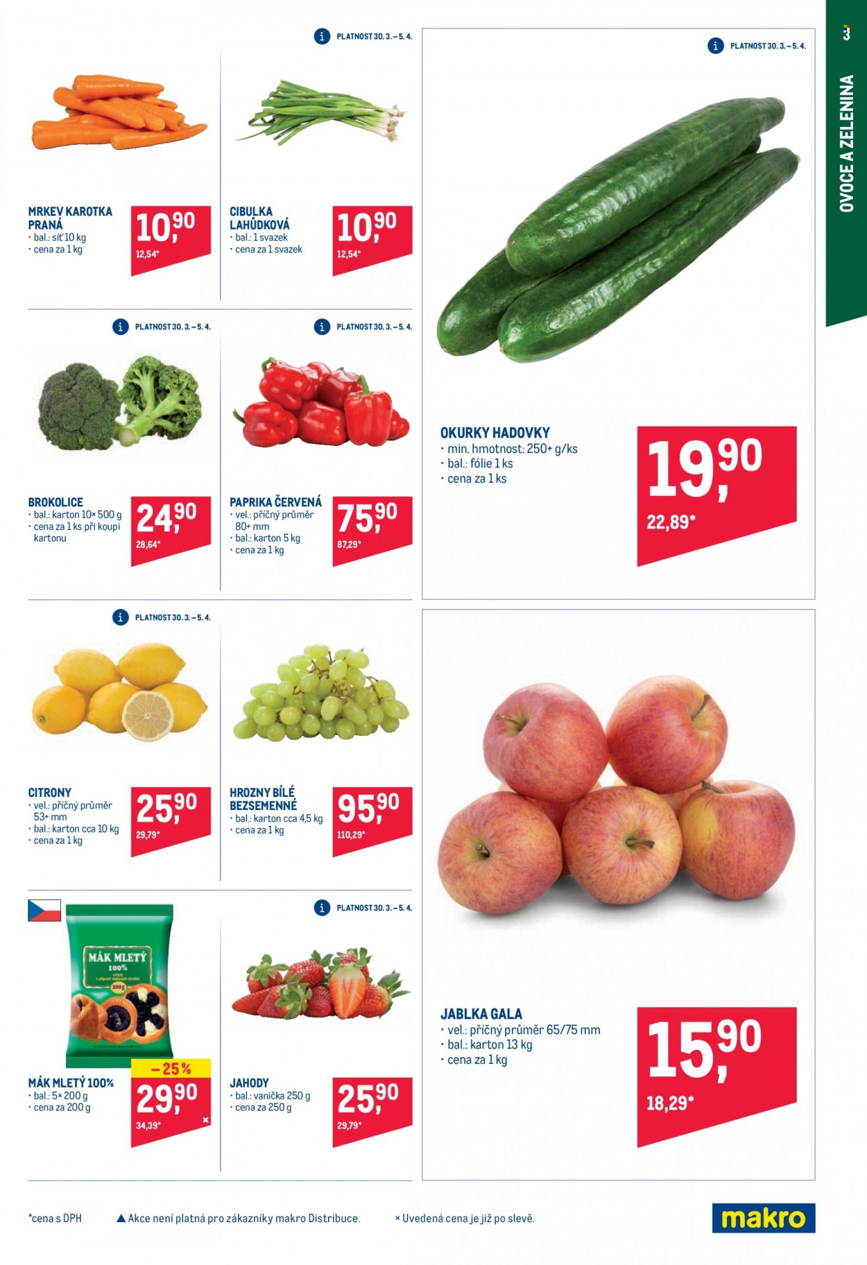 Leták MAKRO - 30.3.2022 - 12.4.2022. Strana 3