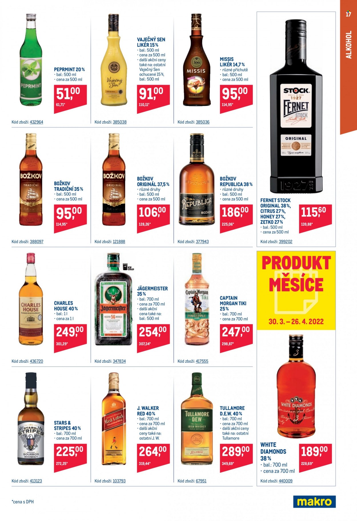 Leták MAKRO - 30.3.2022 - 12.4.2022. Strana 17