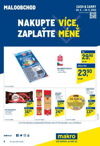 Leták MAKRO - 30.3.2022 - 24.5.2022.