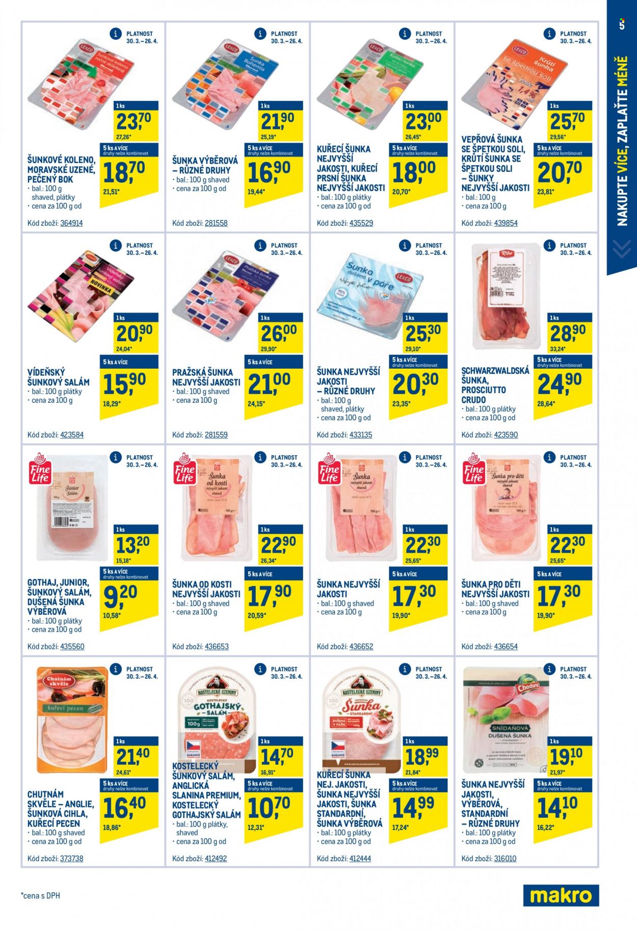 Leták MAKRO - 30.3.2022 - 24.5.2022. Strana 5