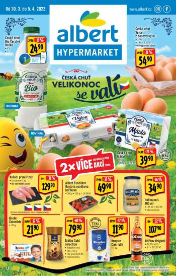 Leták Albert Hypermarket - 30.3.2022 - 5.4.2022.