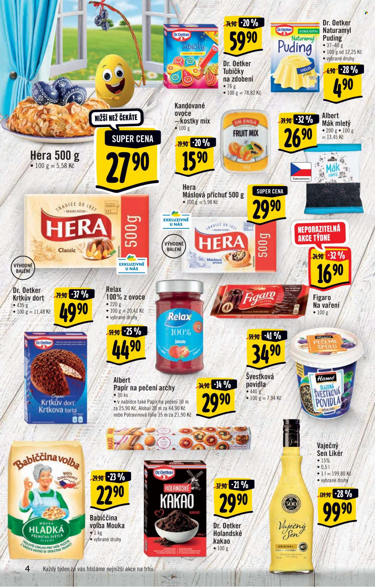 Leták Albert Hypermarket - 30.3.2022 - 5.4.2022. Strana 4