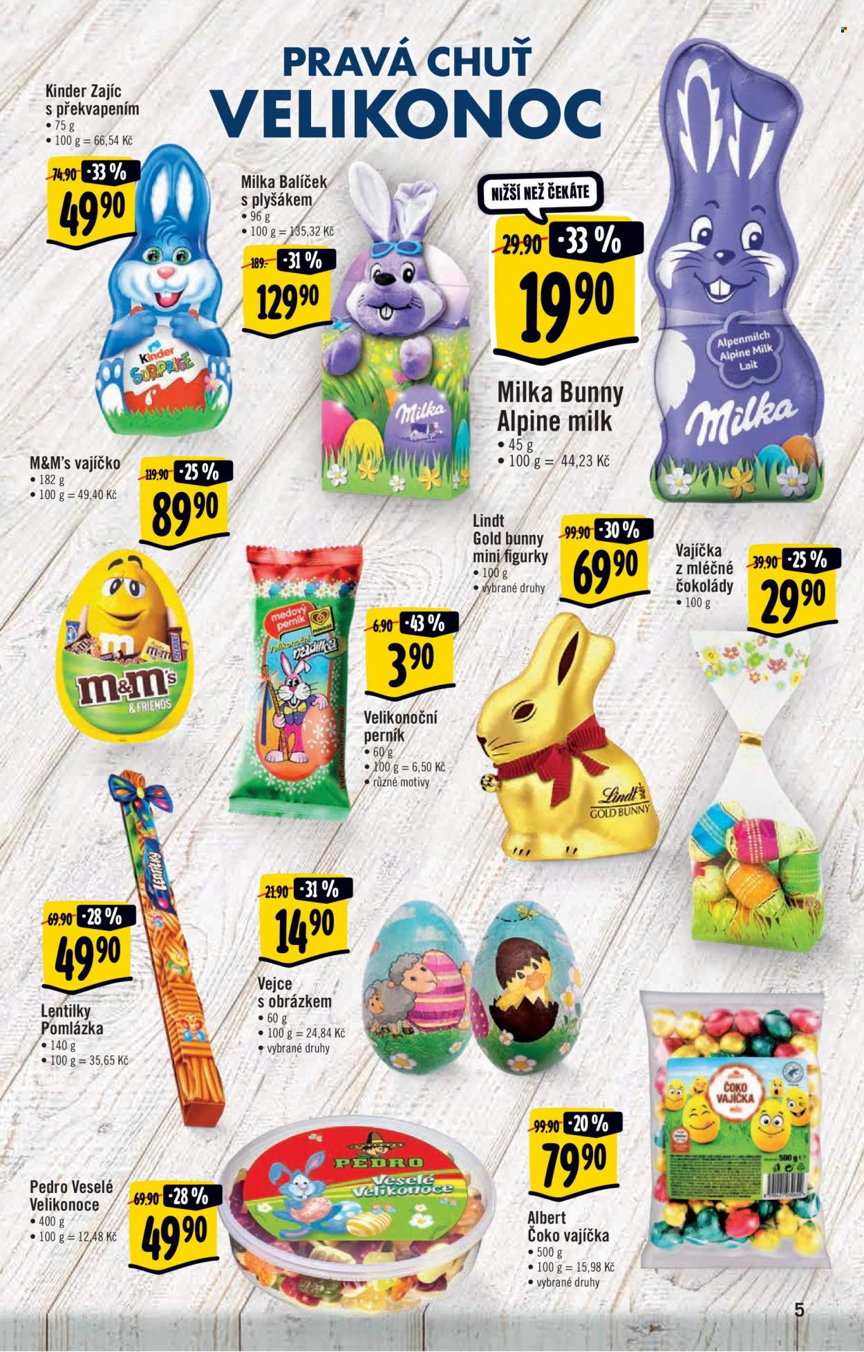 Leták Albert Hypermarket - 30.3.2022 - 5.4.2022. Strana 5