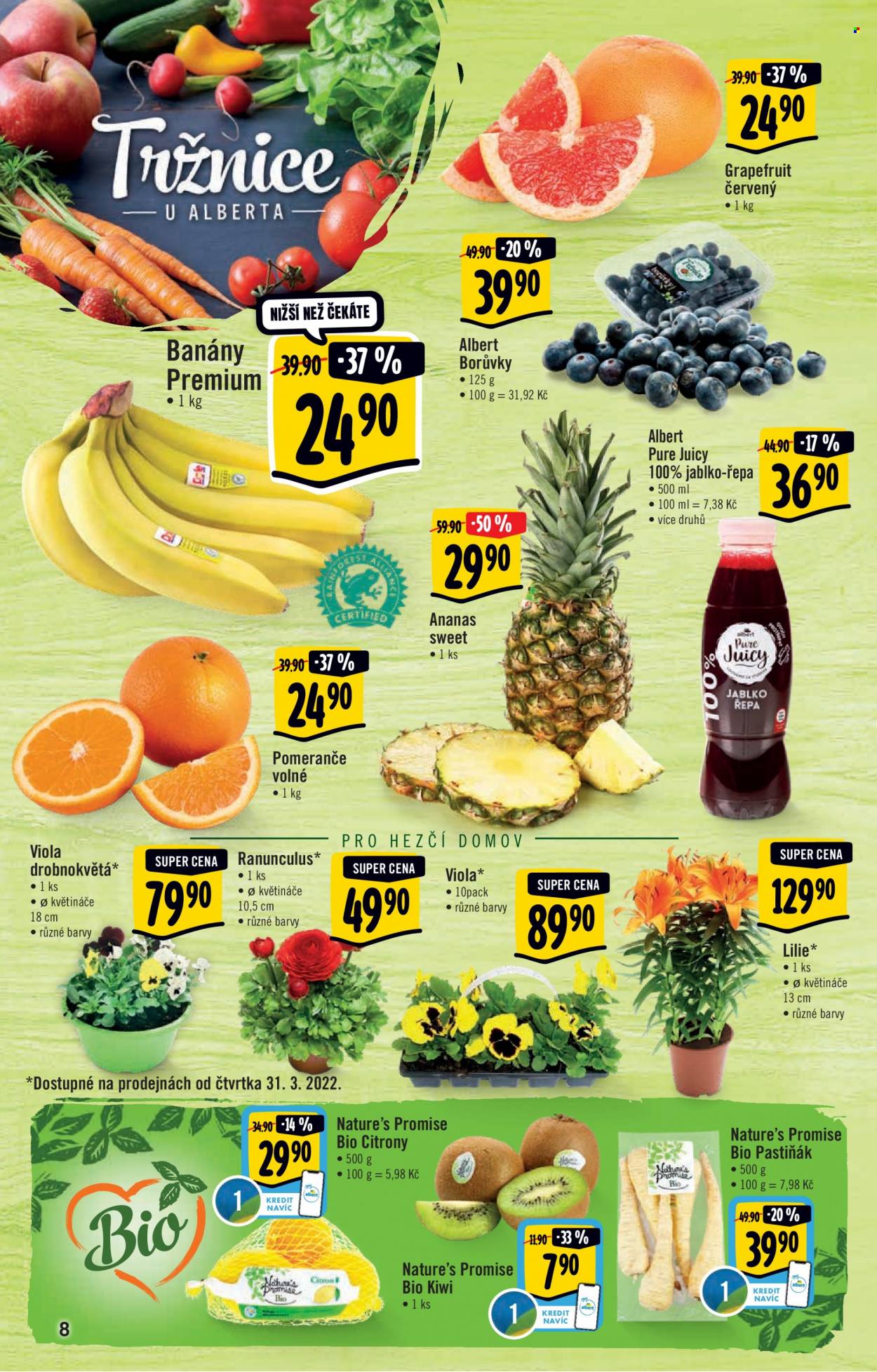 Leták Albert Hypermarket - 30.3.2022 - 5.4.2022. Strana 8