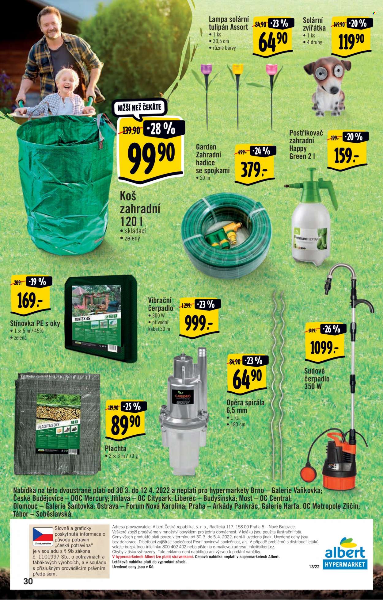 Leták Albert Hypermarket - 30.3.2022 - 5.4.2022. Strana 30