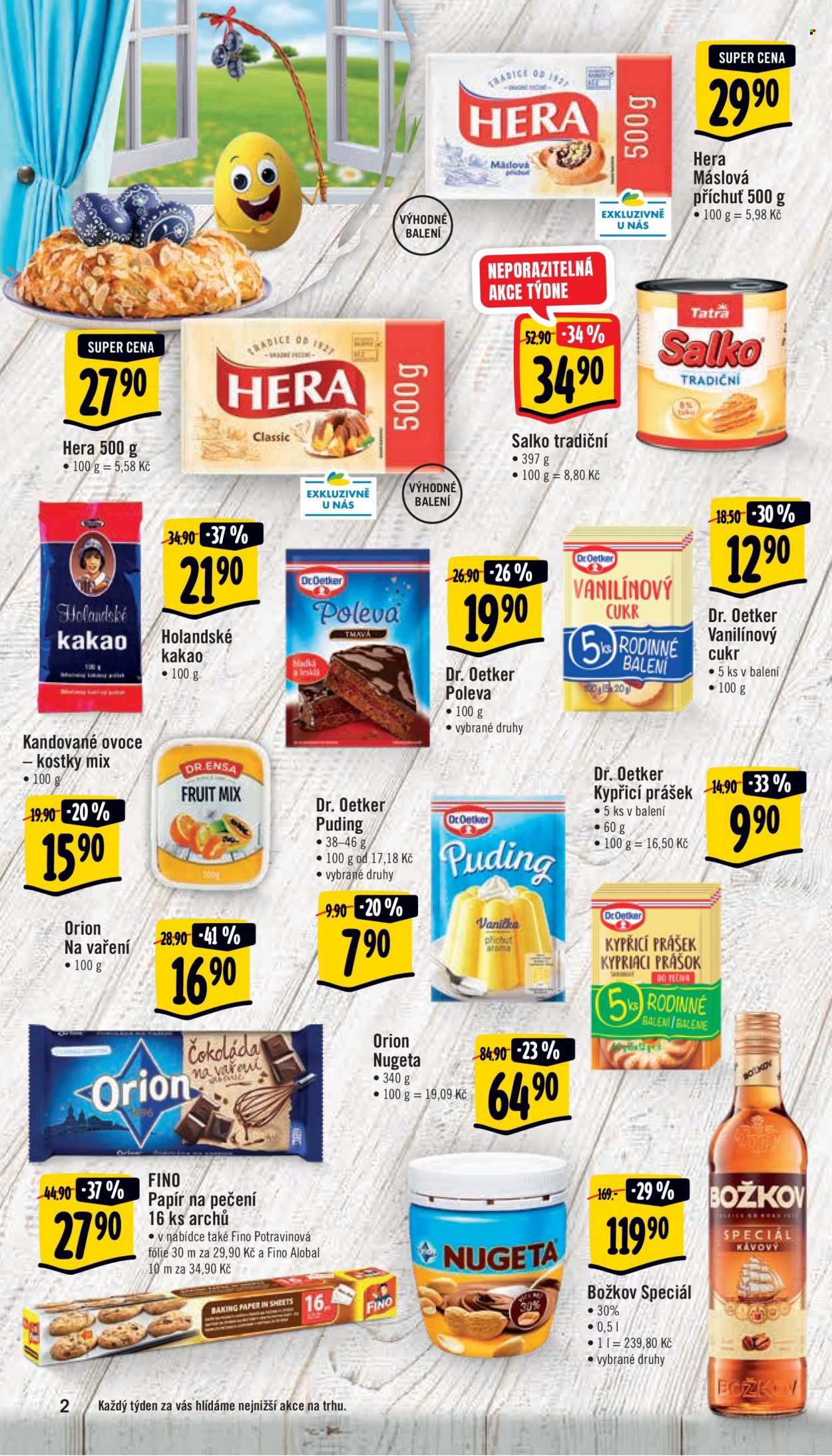 Leták Albert Supermarket - 30.3.2022 - 5.4.2022. Strana 2