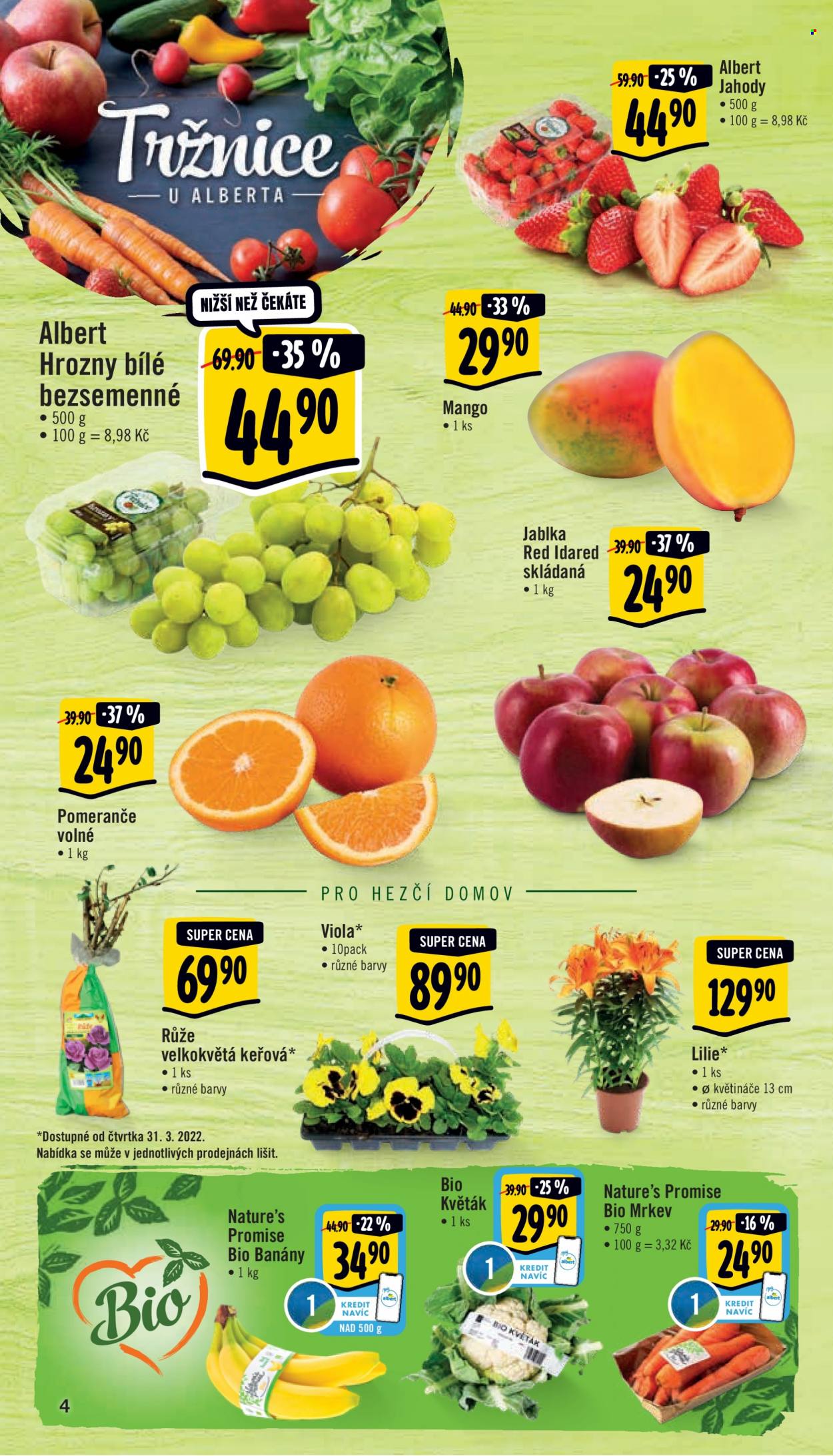 Leták Albert Supermarket - 30.3.2022 - 5.4.2022. Strana 4