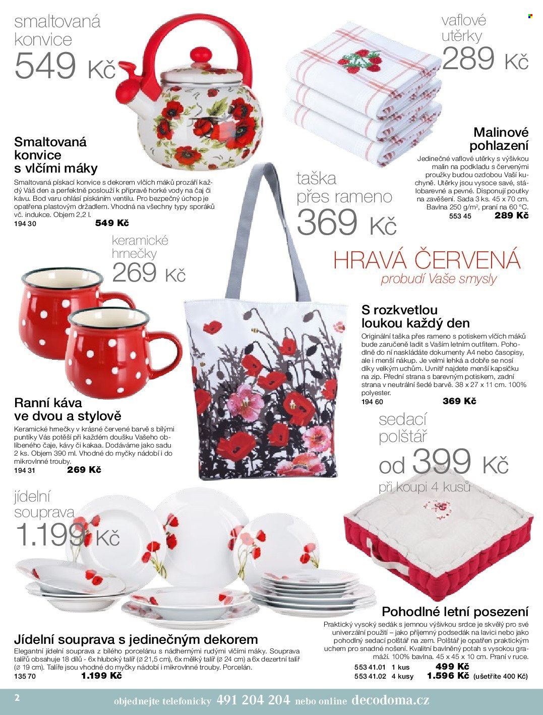 Leták decoDoma. Strana 2