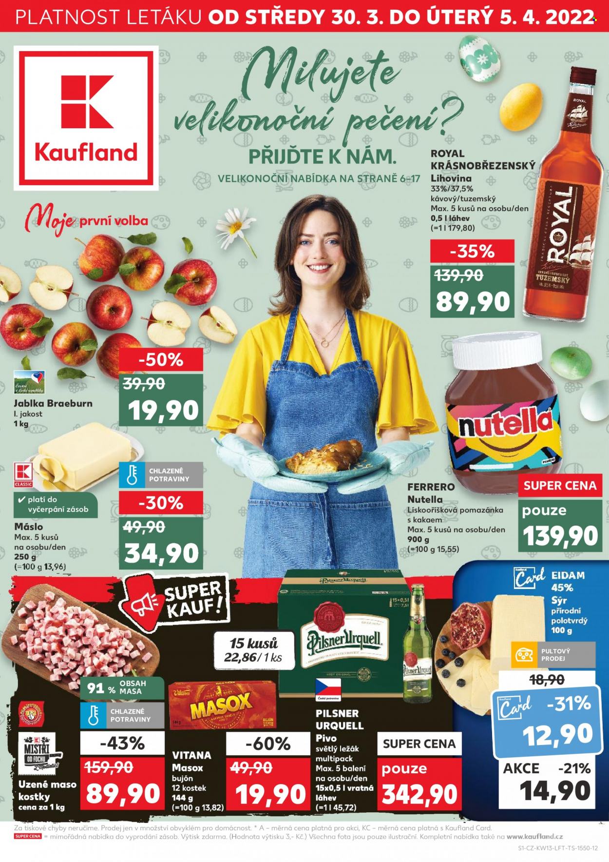 Leták Kaufland - 30.3.2022 - 5.4.2022. Strana 1