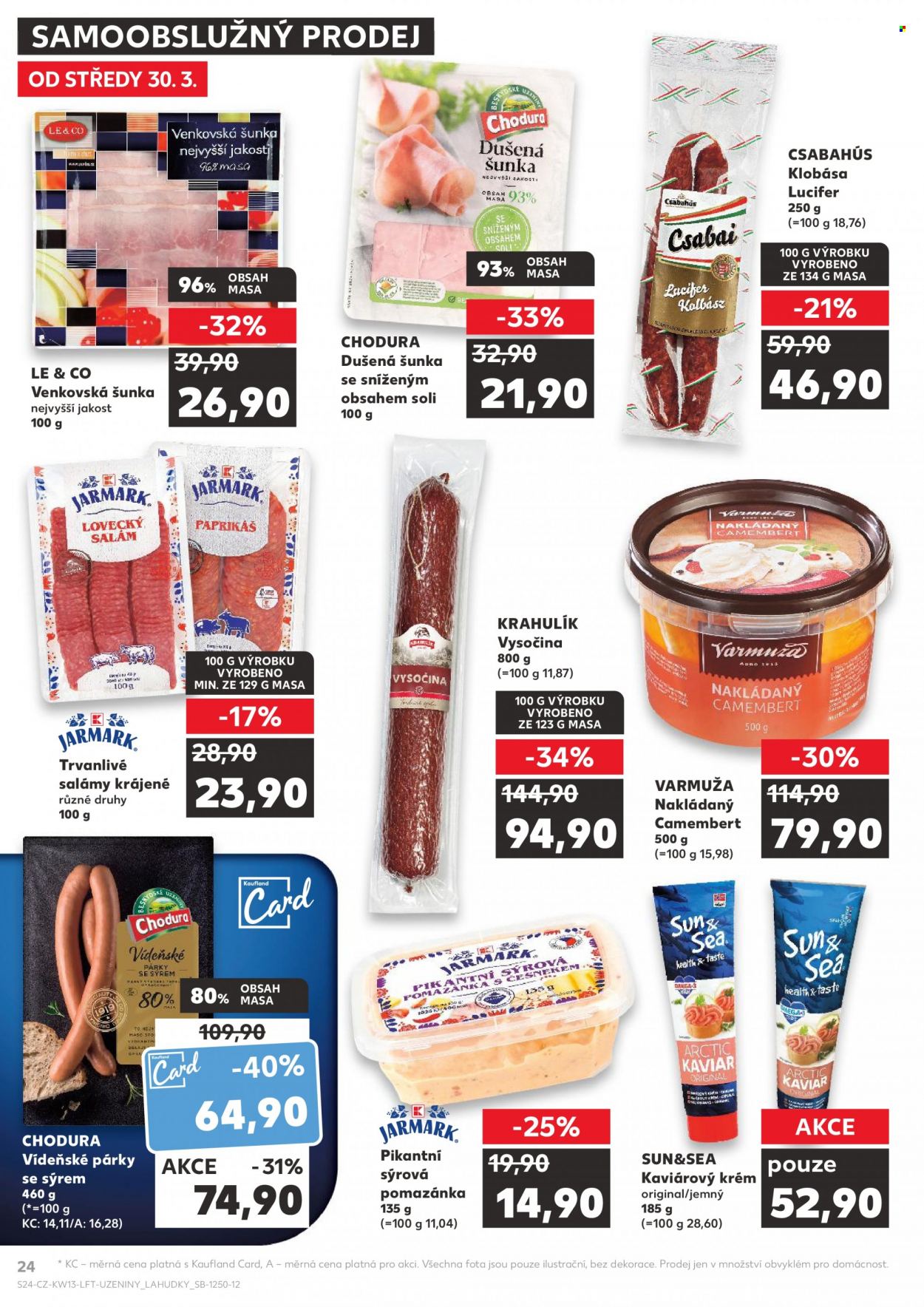 Leták Kaufland - 30.3.2022 - 5.4.2022. Strana 24