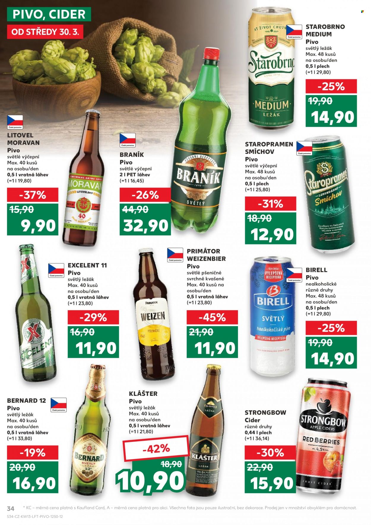 Leták Kaufland - 30.3.2022 - 5.4.2022. Strana 34
