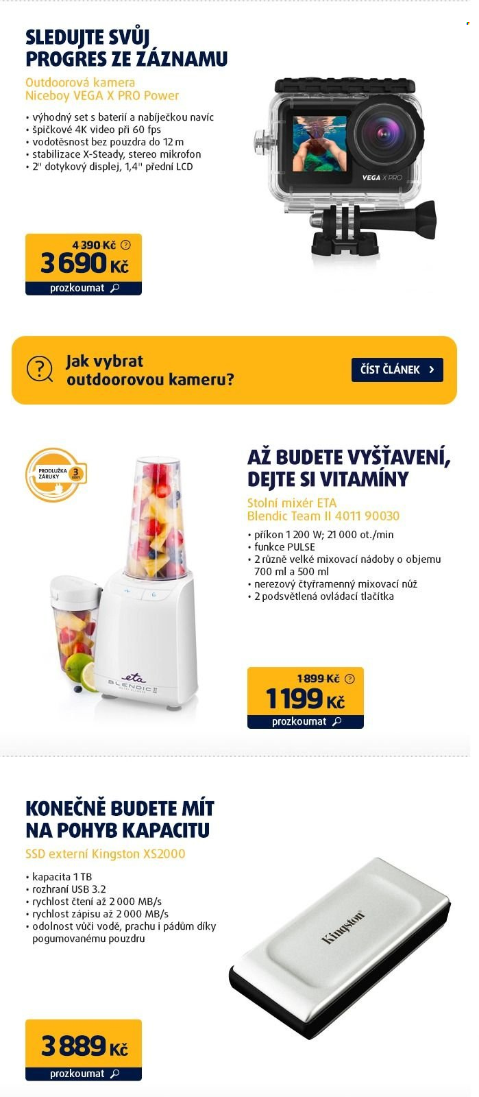 Leták DATART - 29.3.2022 - 4.4.2022. Strana 3