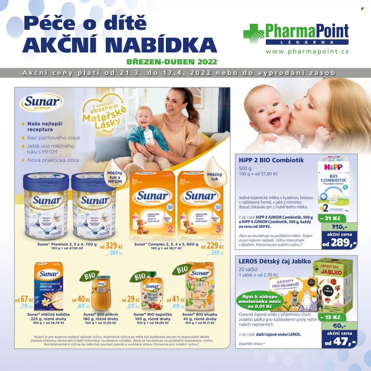 Leták PharmaPoint - 21.3.2022 - 17.4.2022. Strana 1