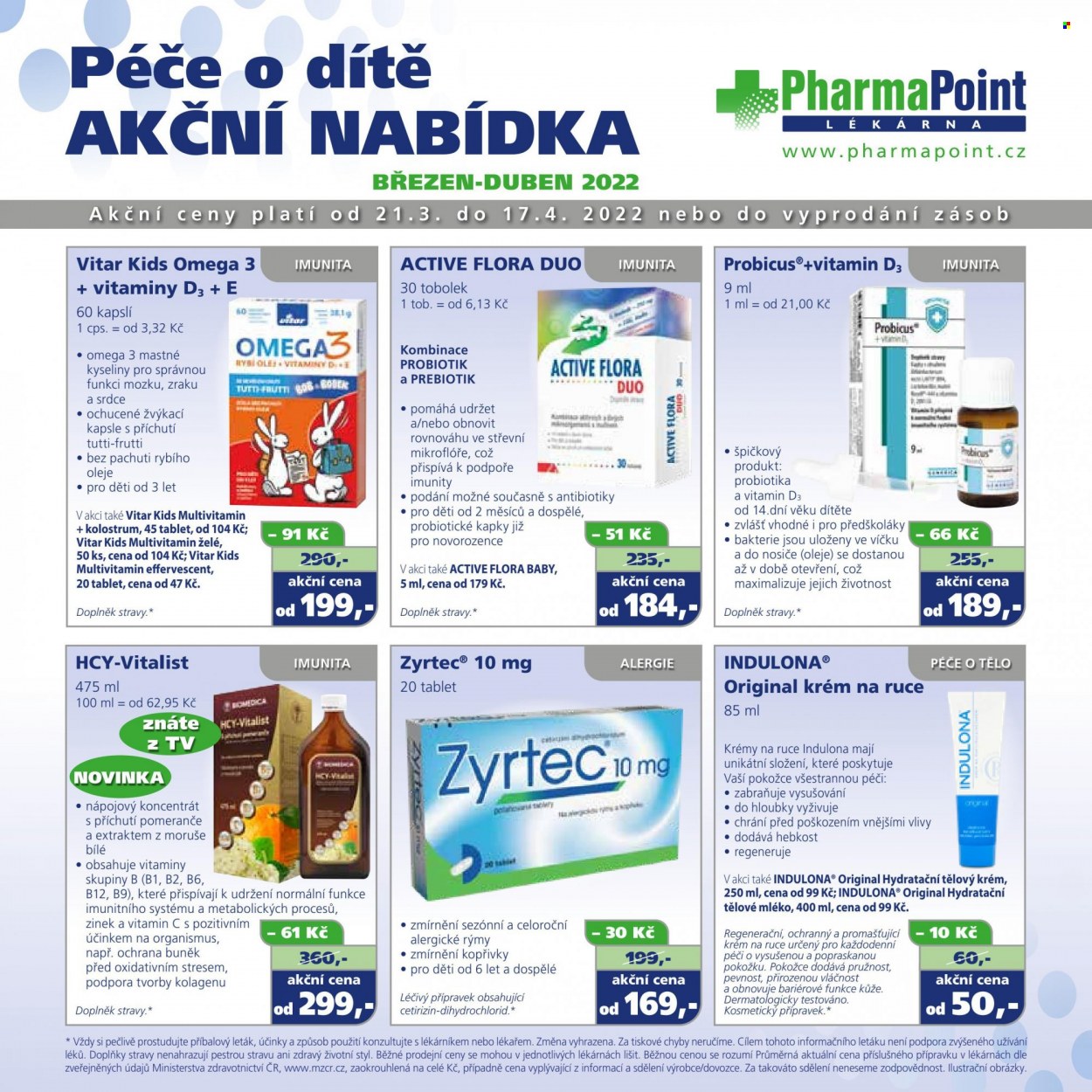 Leták PharmaPoint - 21.3.2022 - 17.4.2022. Strana 3