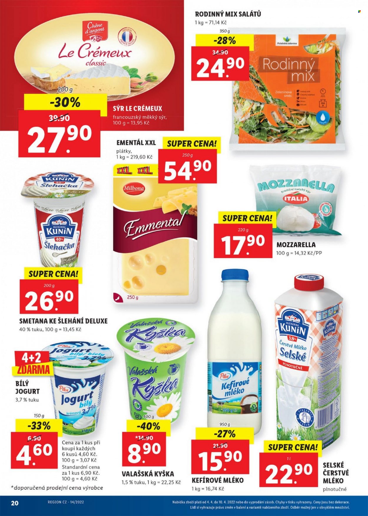 Leták Lidl - 4.4.2022 - 10.4.2022. Strana 20