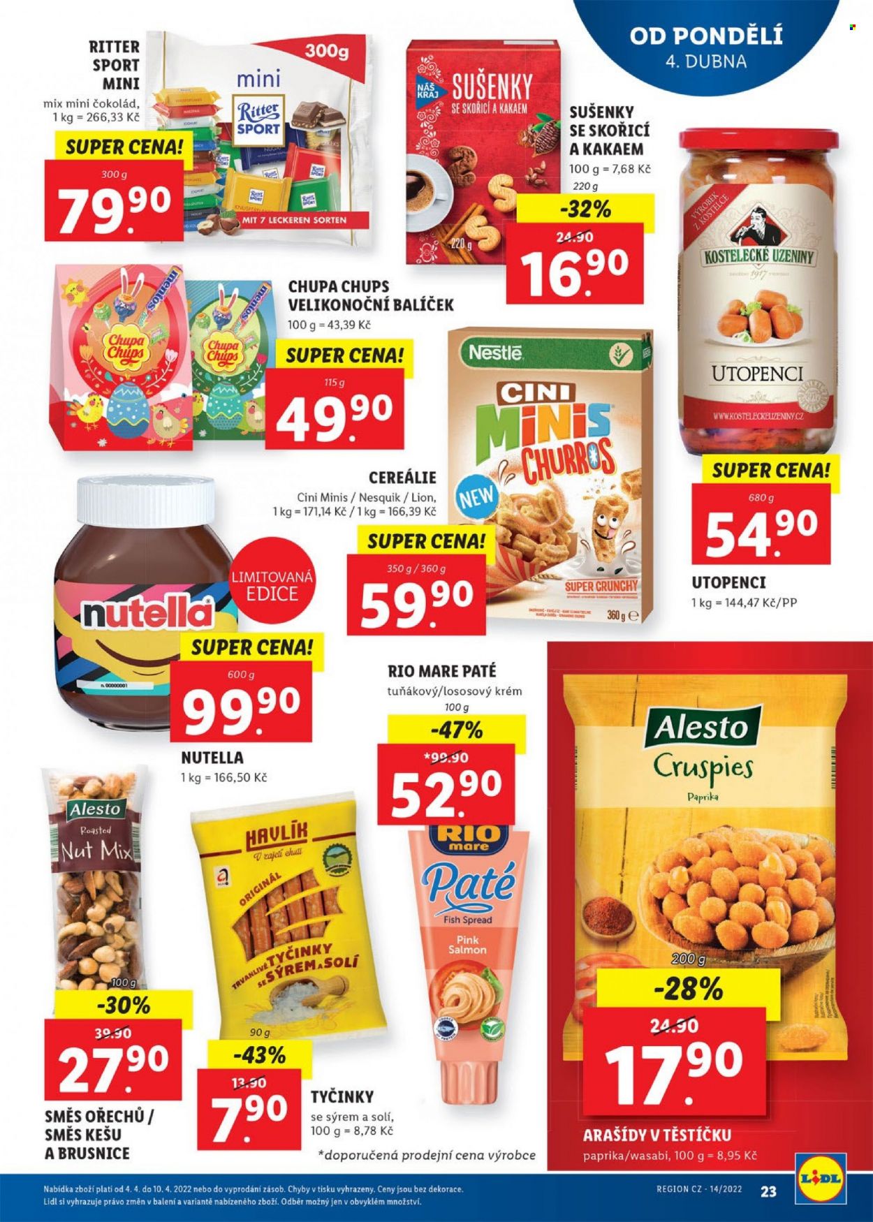 Leták Lidl - 4.4.2022 - 10.4.2022. Strana 23