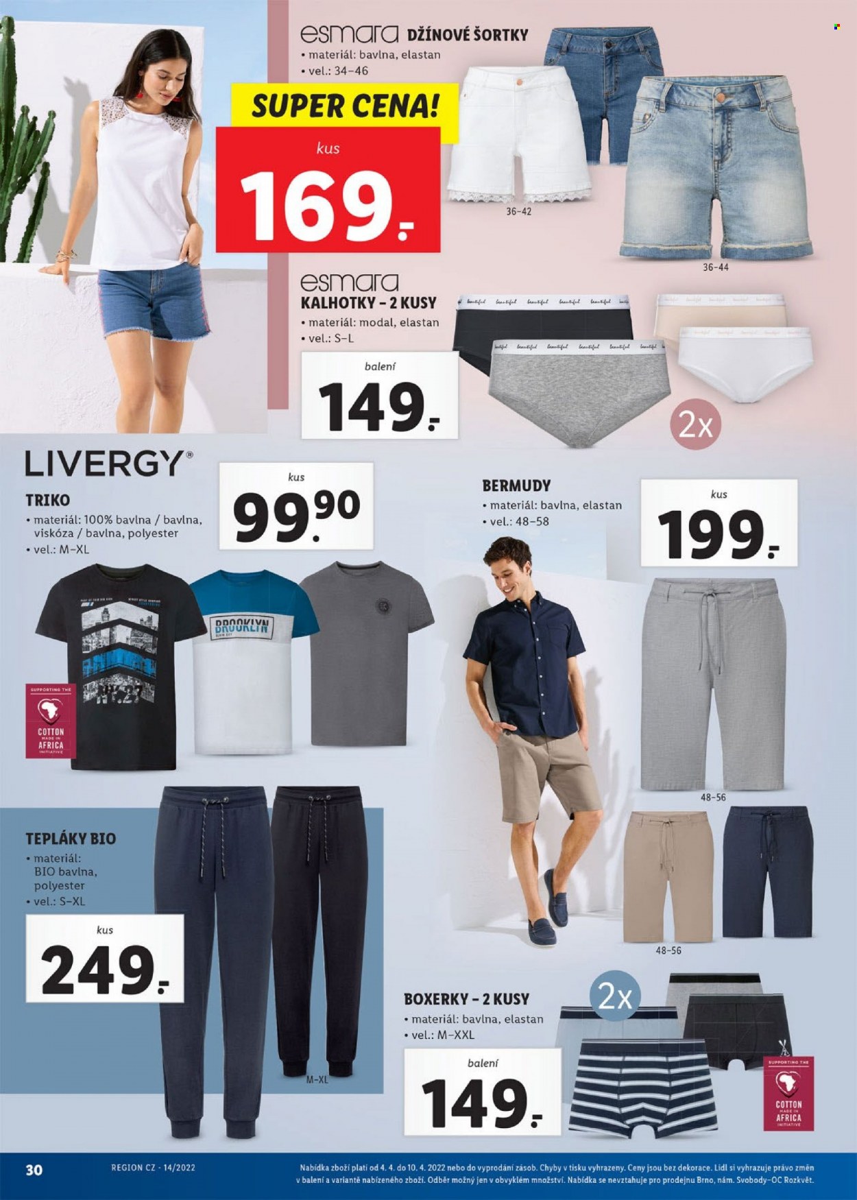 Leták Lidl - 4.4.2022 - 10.4.2022. Strana 30