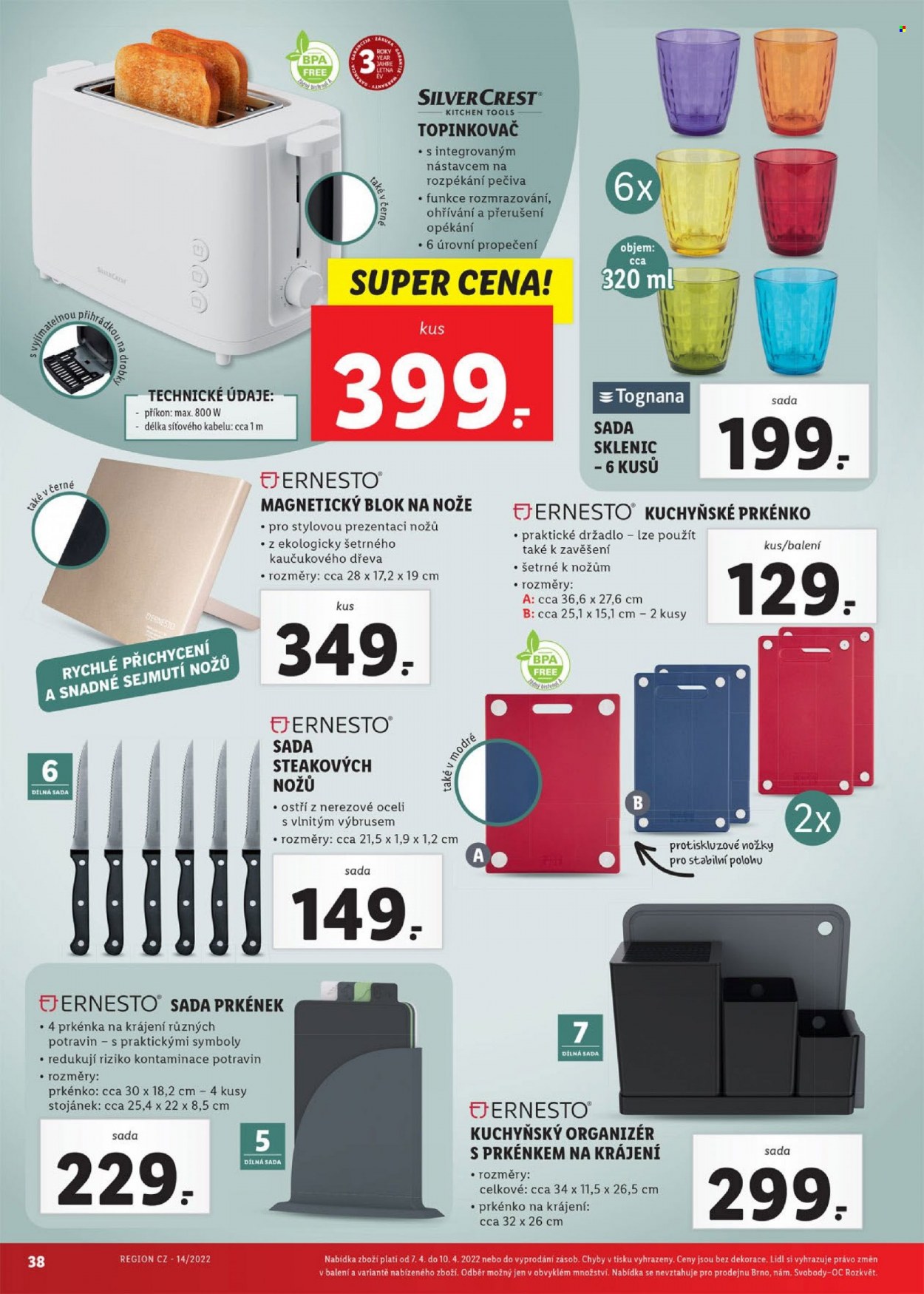 Leták Lidl - 4.4.2022 - 10.4.2022. Strana 38