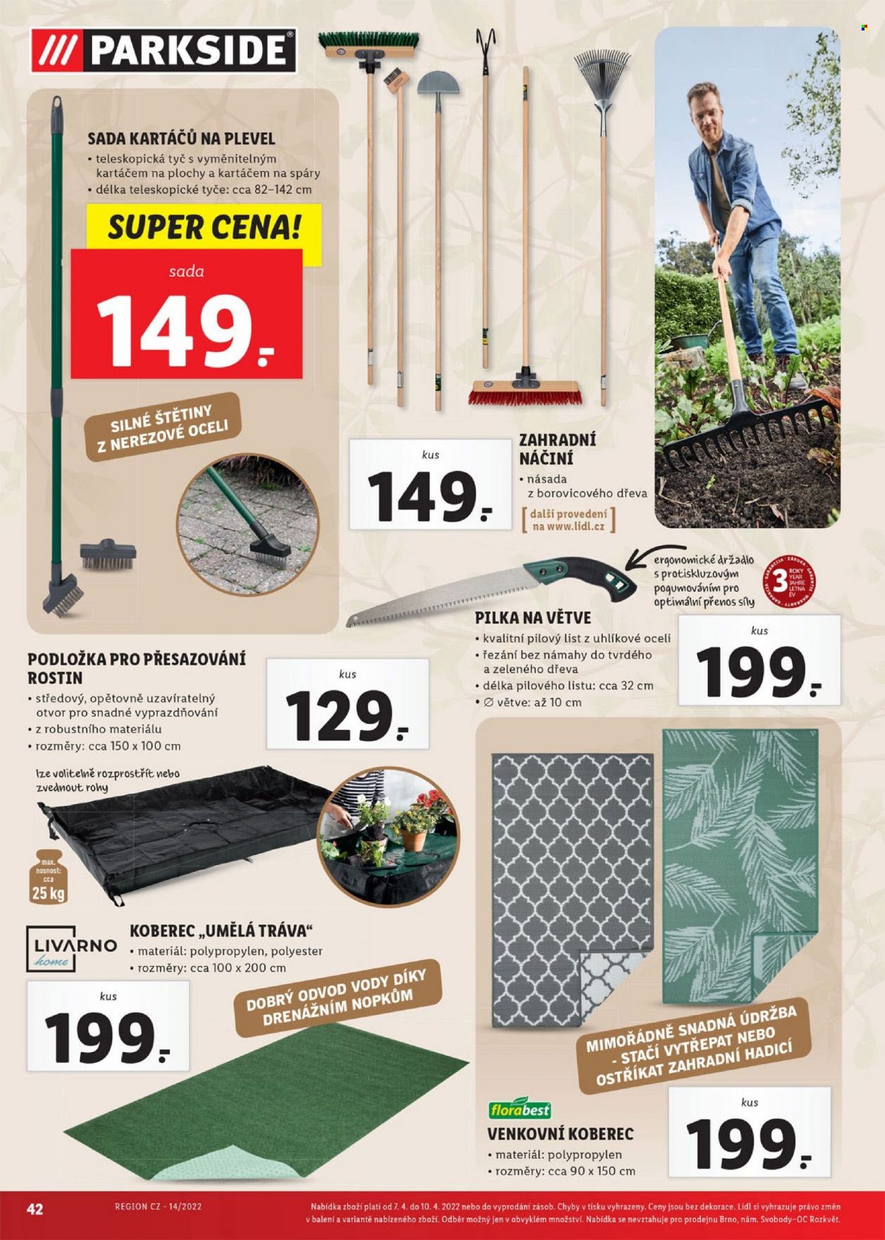 Leták Lidl - 4.4.2022 - 10.4.2022. Strana 42