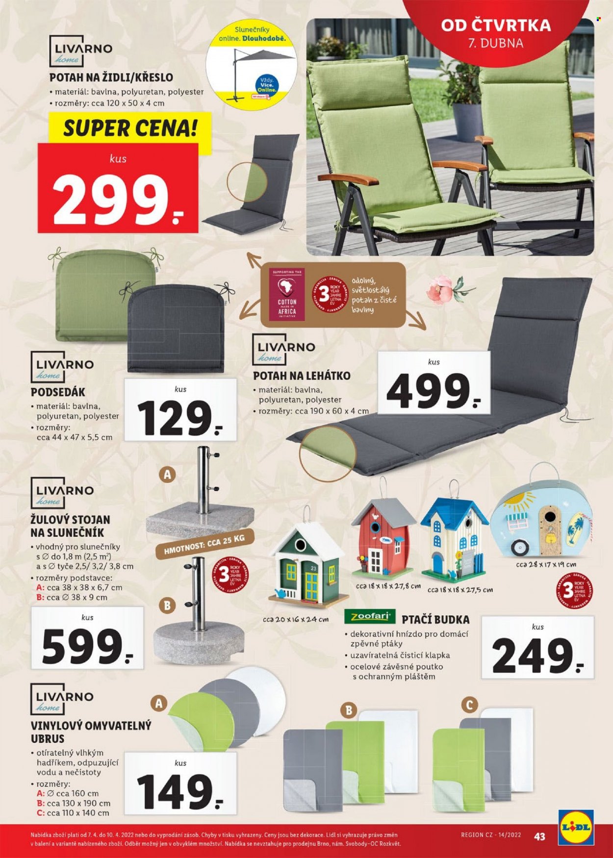 Leták Lidl - 4.4.2022 - 10.4.2022. Strana 43