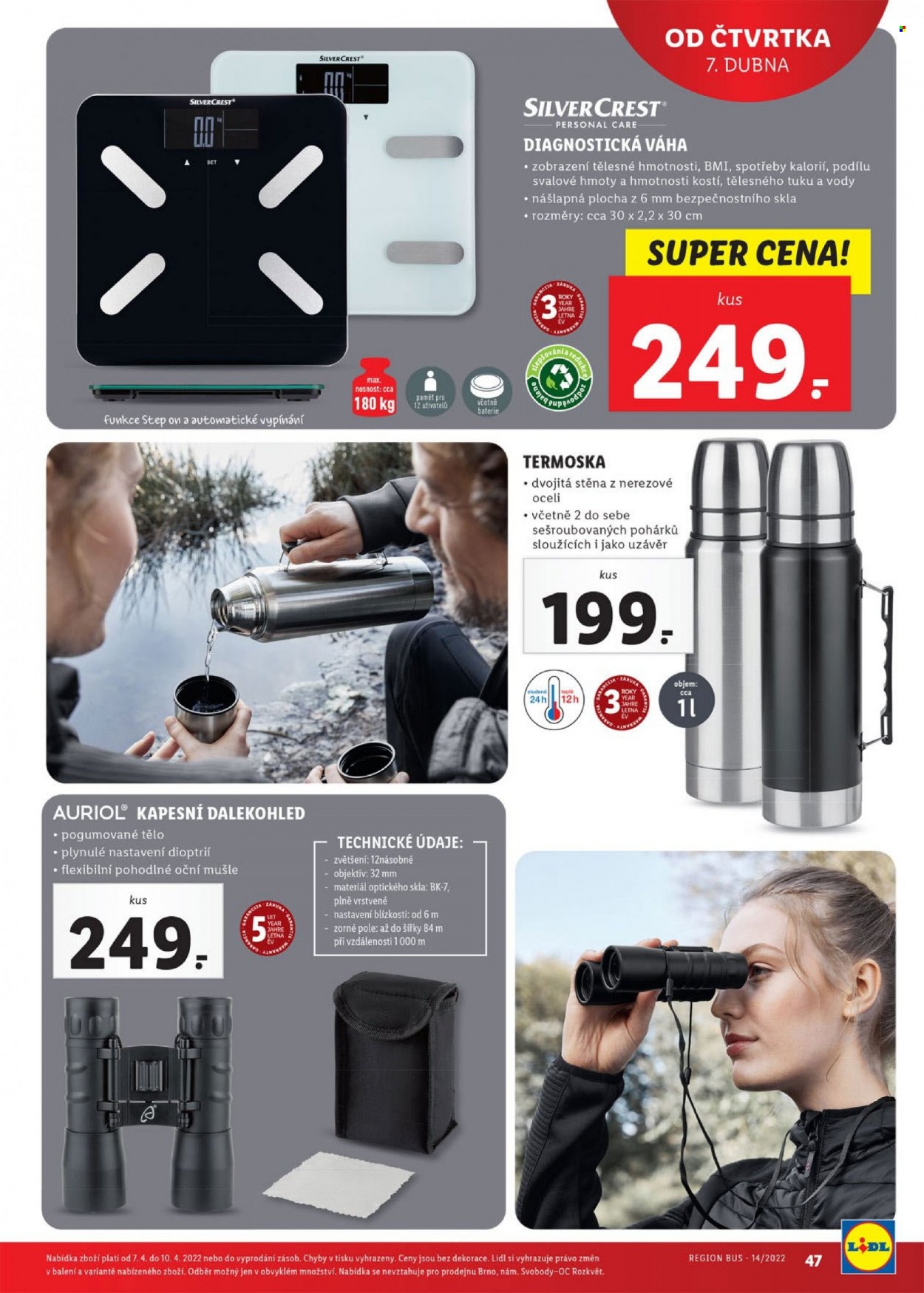 Leták Lidl - 4.4.2022 - 10.4.2022. Strana 47