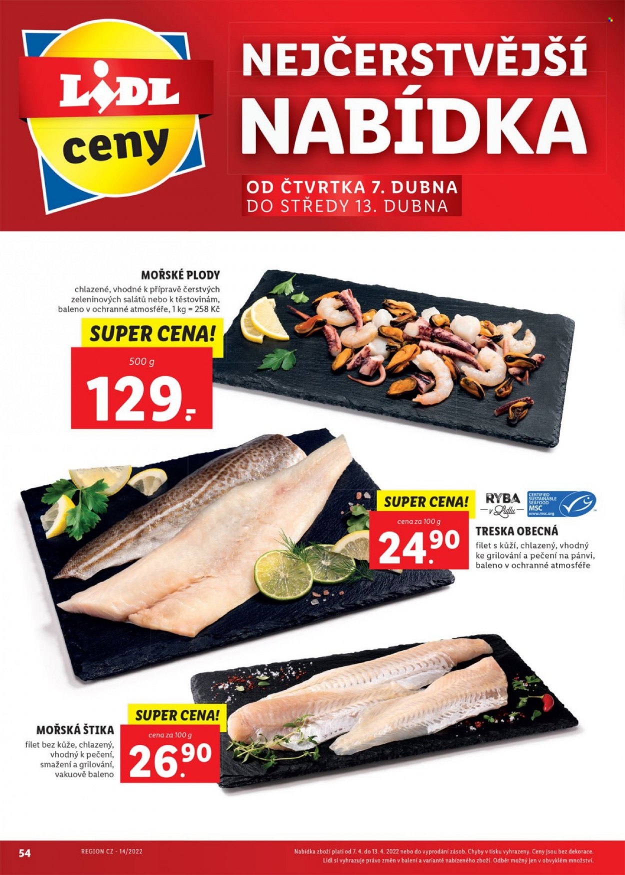 Leták Lidl - 4.4.2022 - 10.4.2022. Strana 54