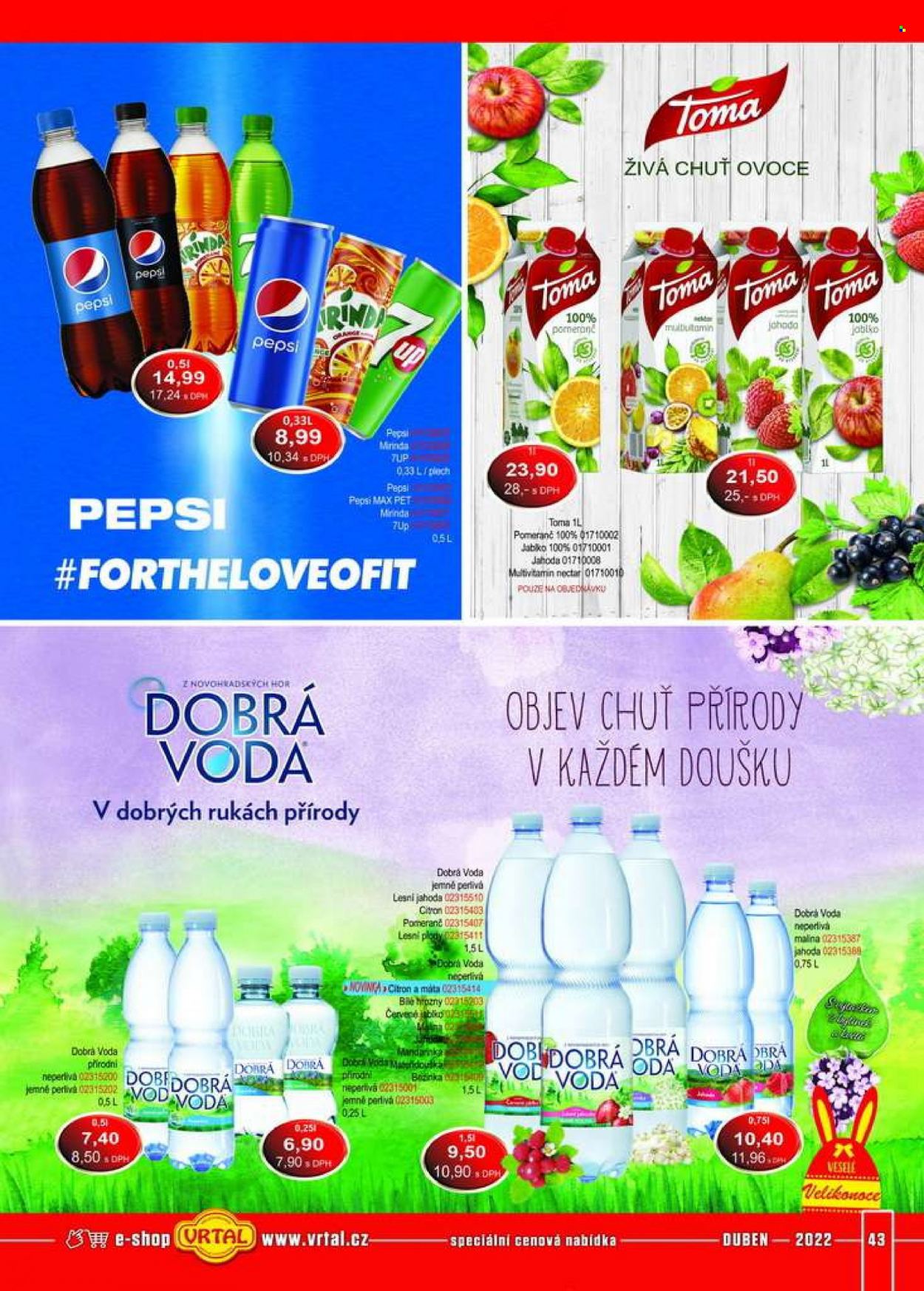 Leták Vrtal - 1.4.2022 - 30.4.2022. Strana 38
