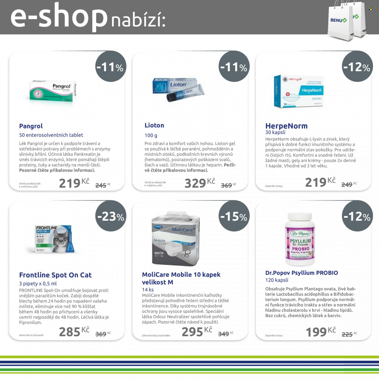 Leták BENU Lékárna - 1.4.2022 - 30.4.2022. Strana 2