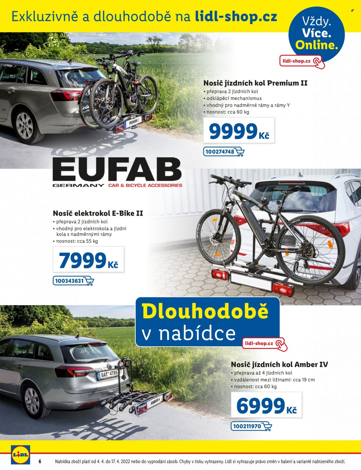 Leták Lidl - 4.4.2022 - 17.4.2022. Strana 6