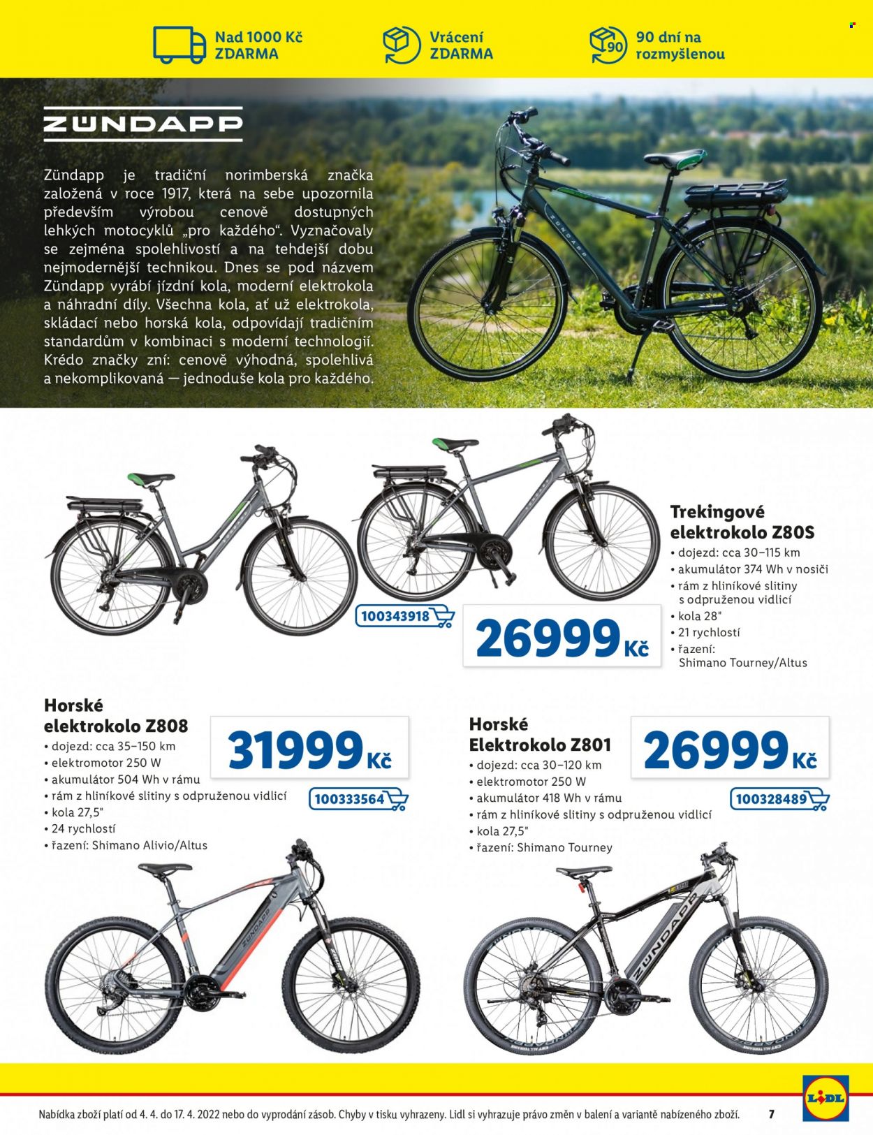 Leták Lidl - 4.4.2022 - 17.4.2022. Strana 7
