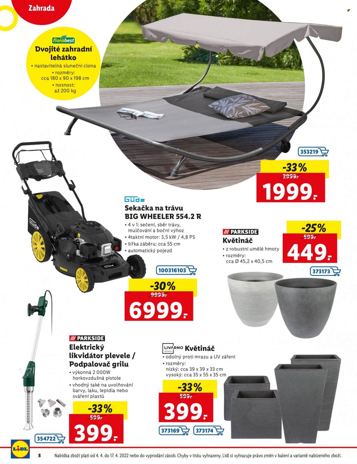 Leták Lidl - 4.4.2022 - 17.4.2022. Strana 8