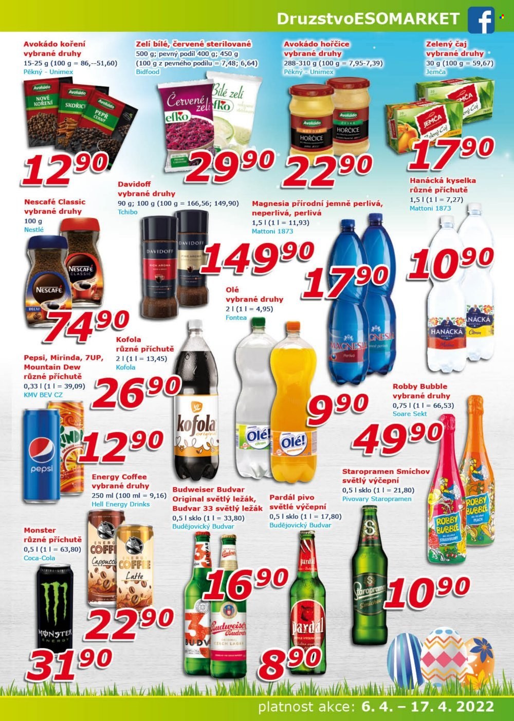 Leták ESO MARKET - 6.4.2022 - 17.4.2022. Strana 6