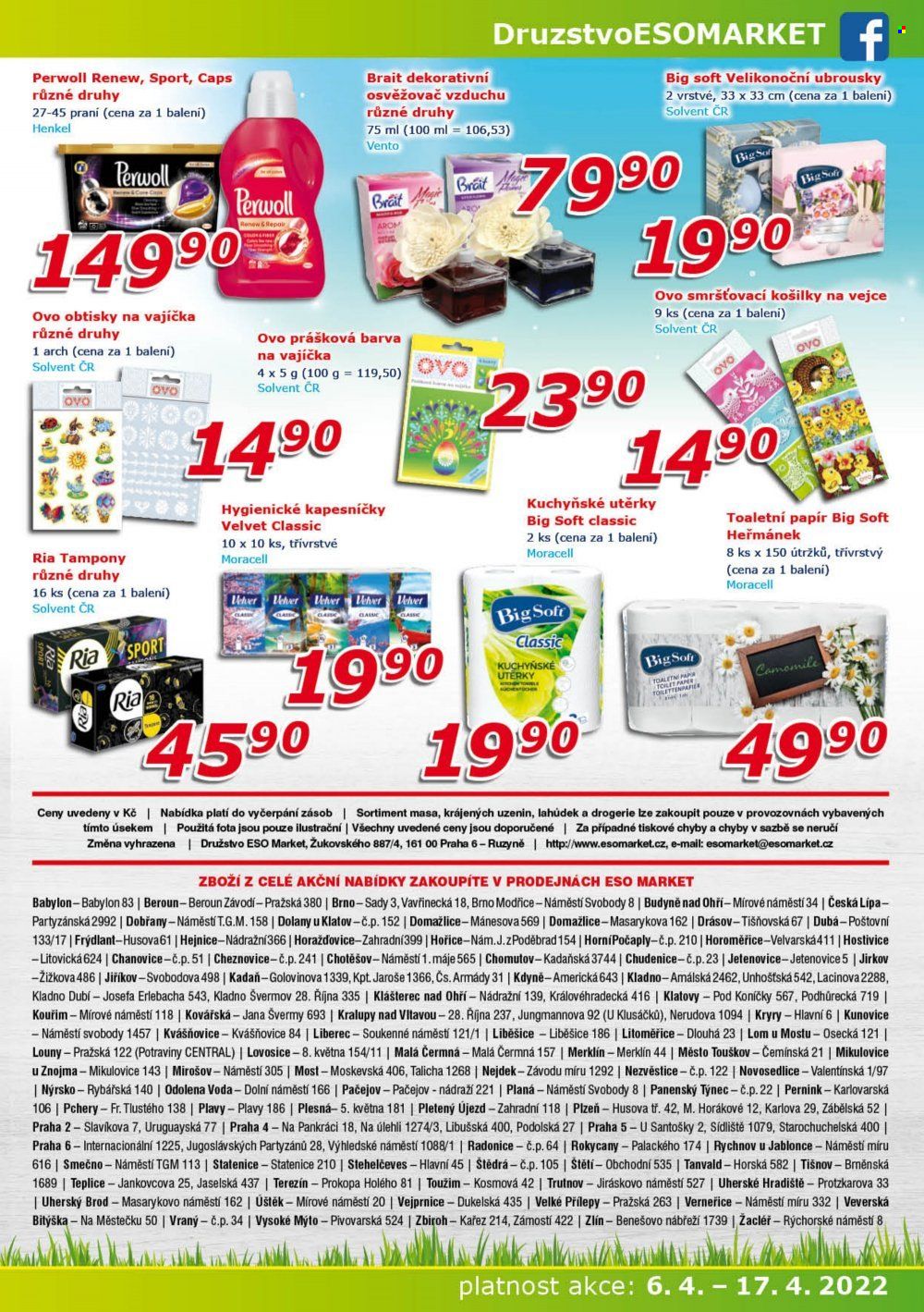 Leták ESO MARKET - 6.4.2022 - 17.4.2022. Strana 8