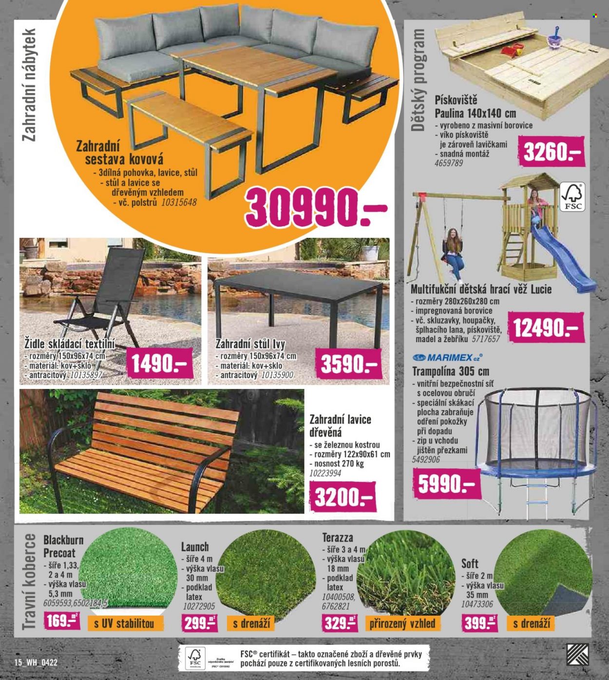 Leták HORNBACH - 30.3.2022 - 26.4.2022. Strana 15