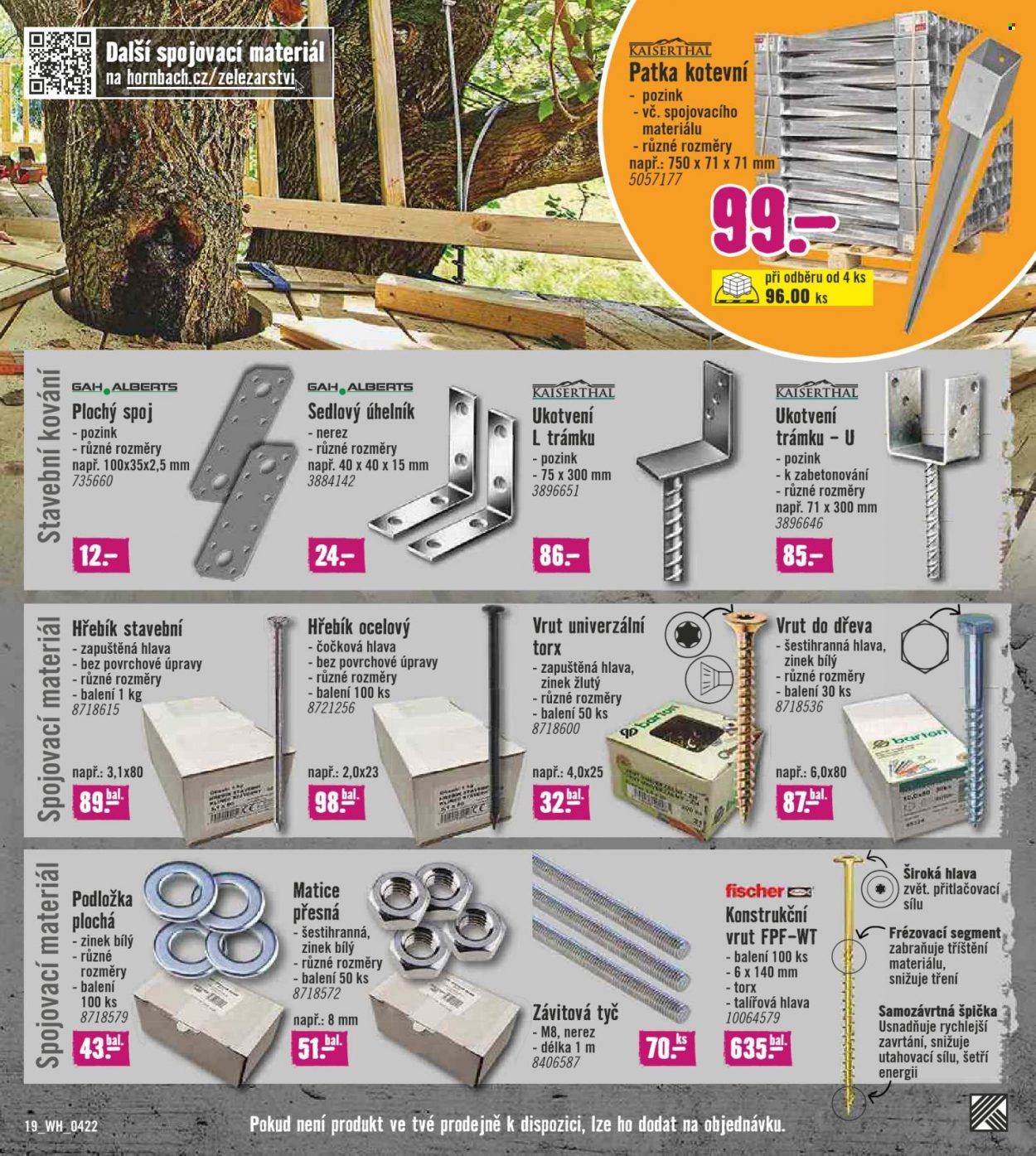 Leták HORNBACH - 30.3.2022 - 26.4.2022. Strana 19