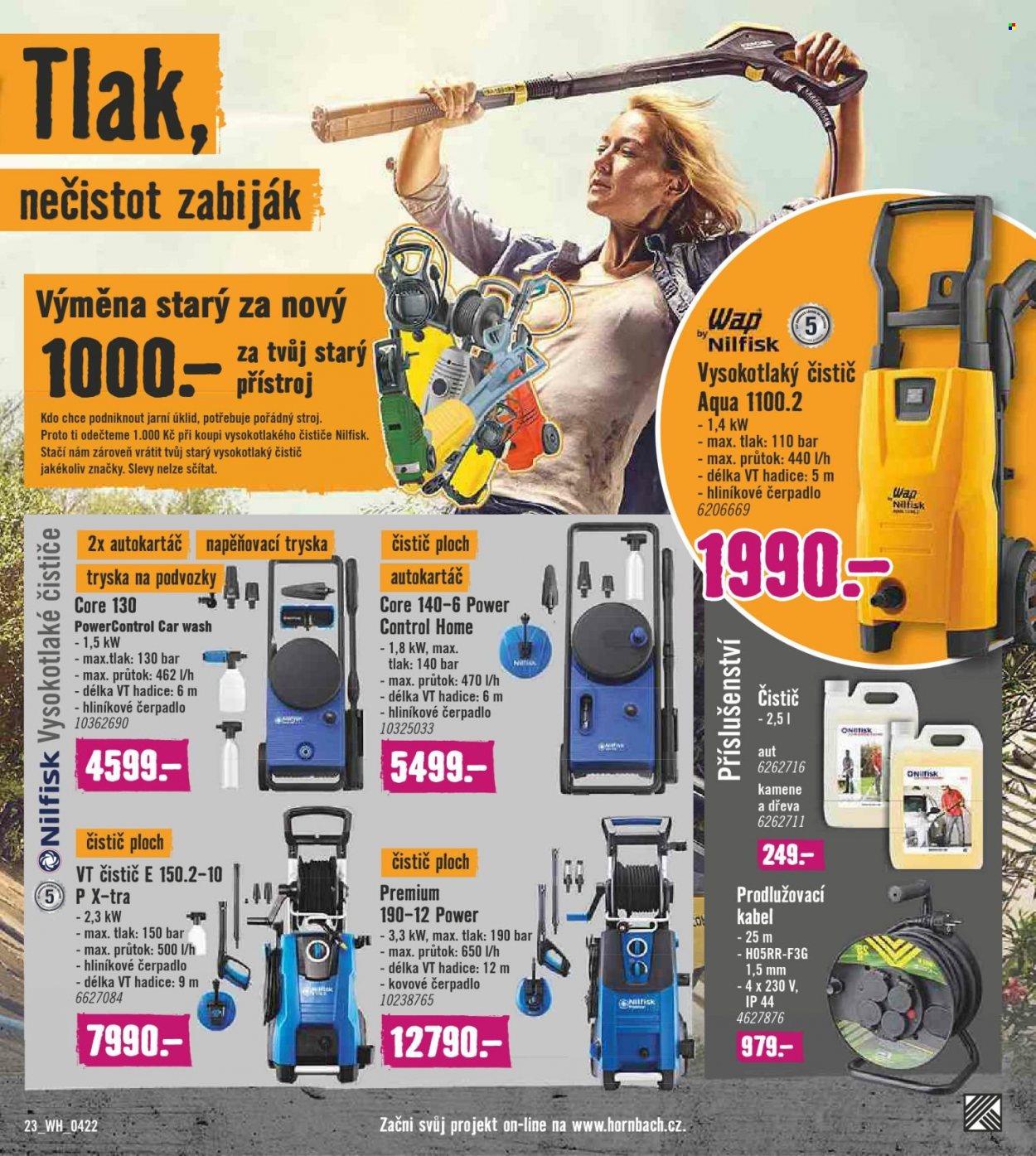 Leták HORNBACH - 30.3.2022 - 26.4.2022. Strana 23