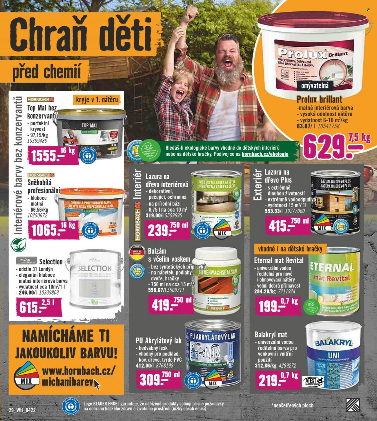Leták HORNBACH - 30.3.2022 - 26.4.2022. Strana 29