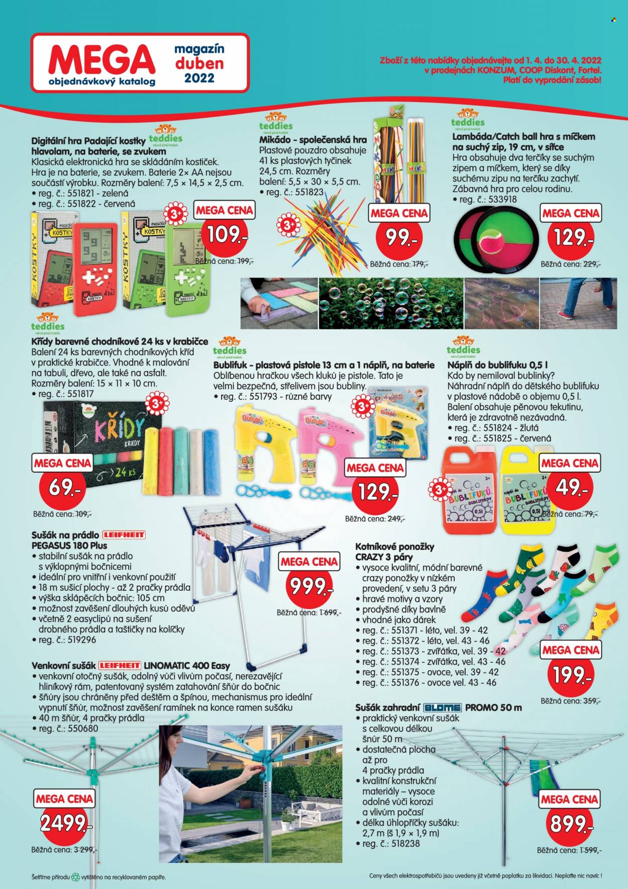 Leták Konzum - 1.4.2022 - 30.4.2022. Strana 4