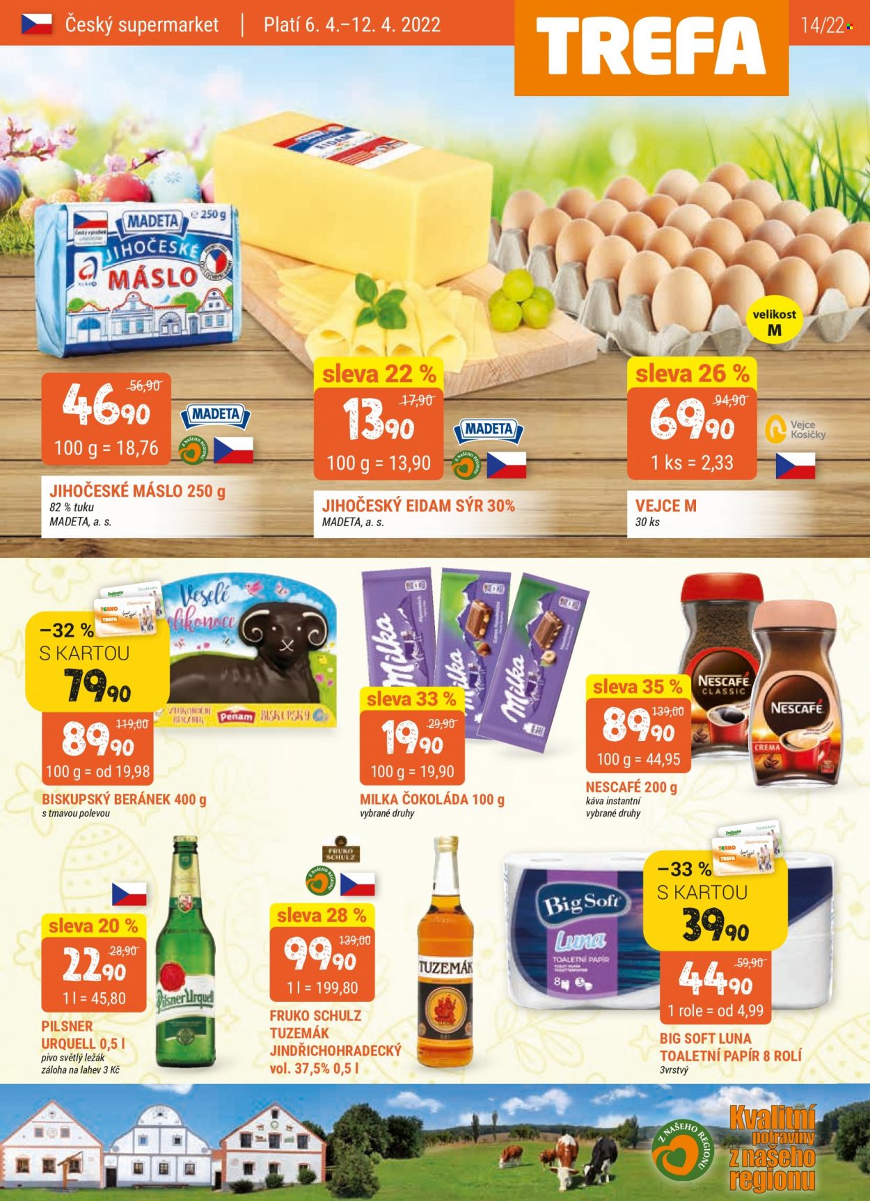 Leták TREFA coop - 6.4.2022 - 12.4.2022. Strana 1