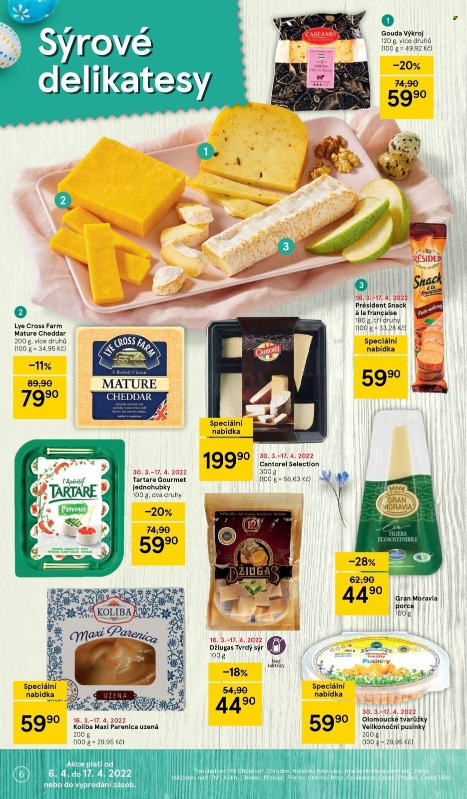 Leták TESCO - 6.4.2022 - 11.4.2022. Strana 6