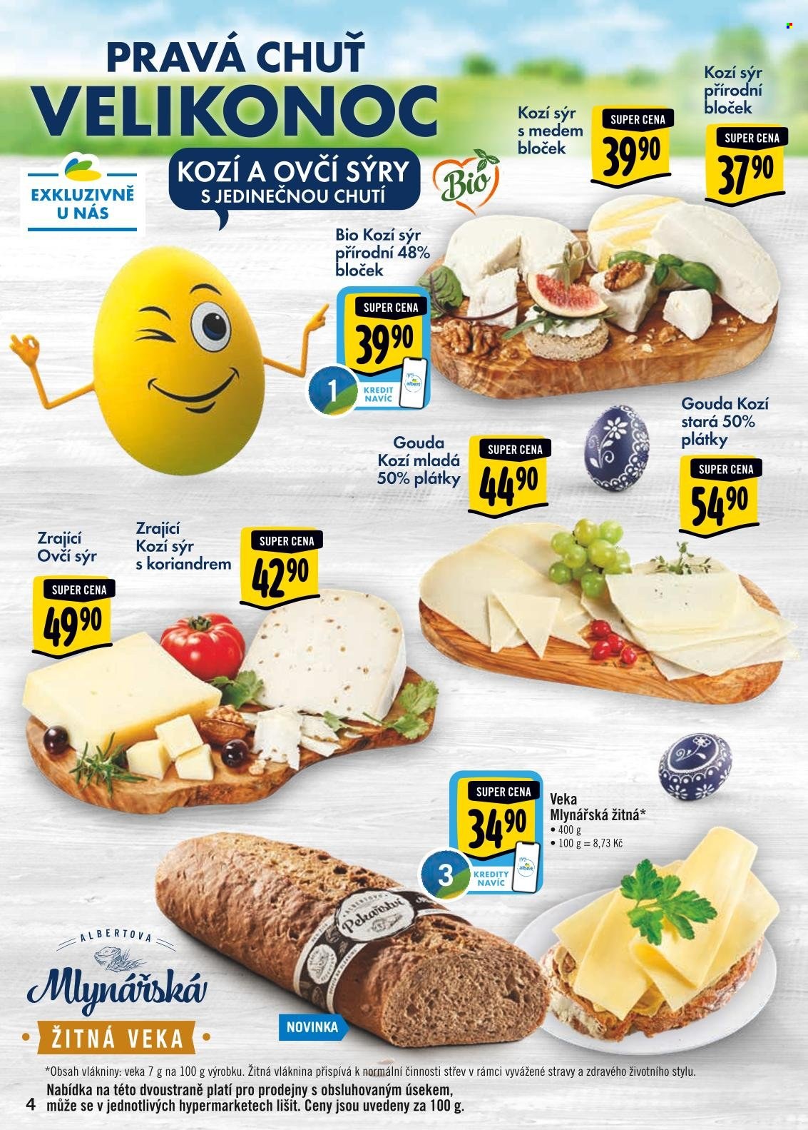 Leták Albert Hypermarket - 6.4.2022 - 19.4.2022. Strana 4