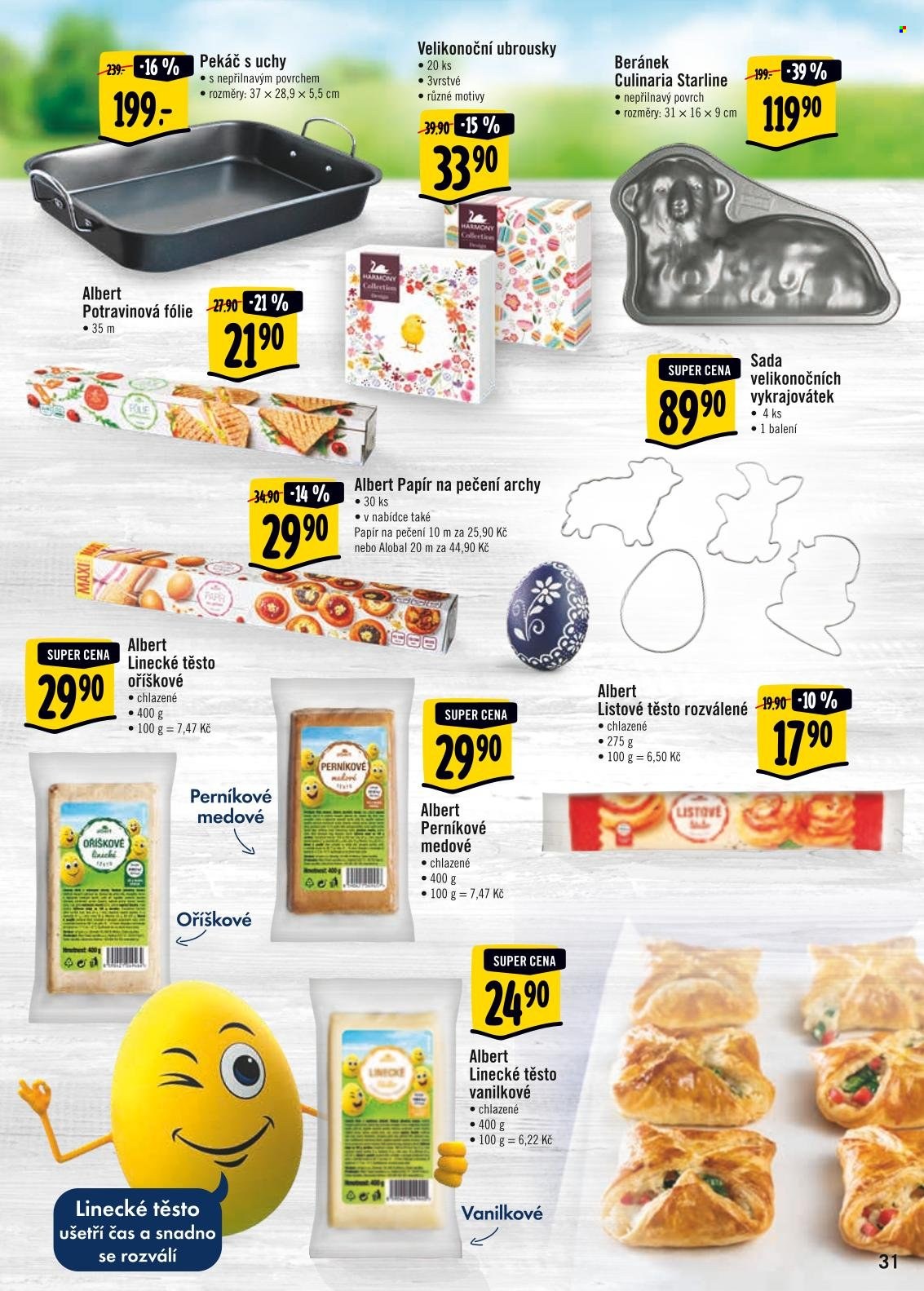 Leták Albert Hypermarket - 6.4.2022 - 19.4.2022. Strana 31