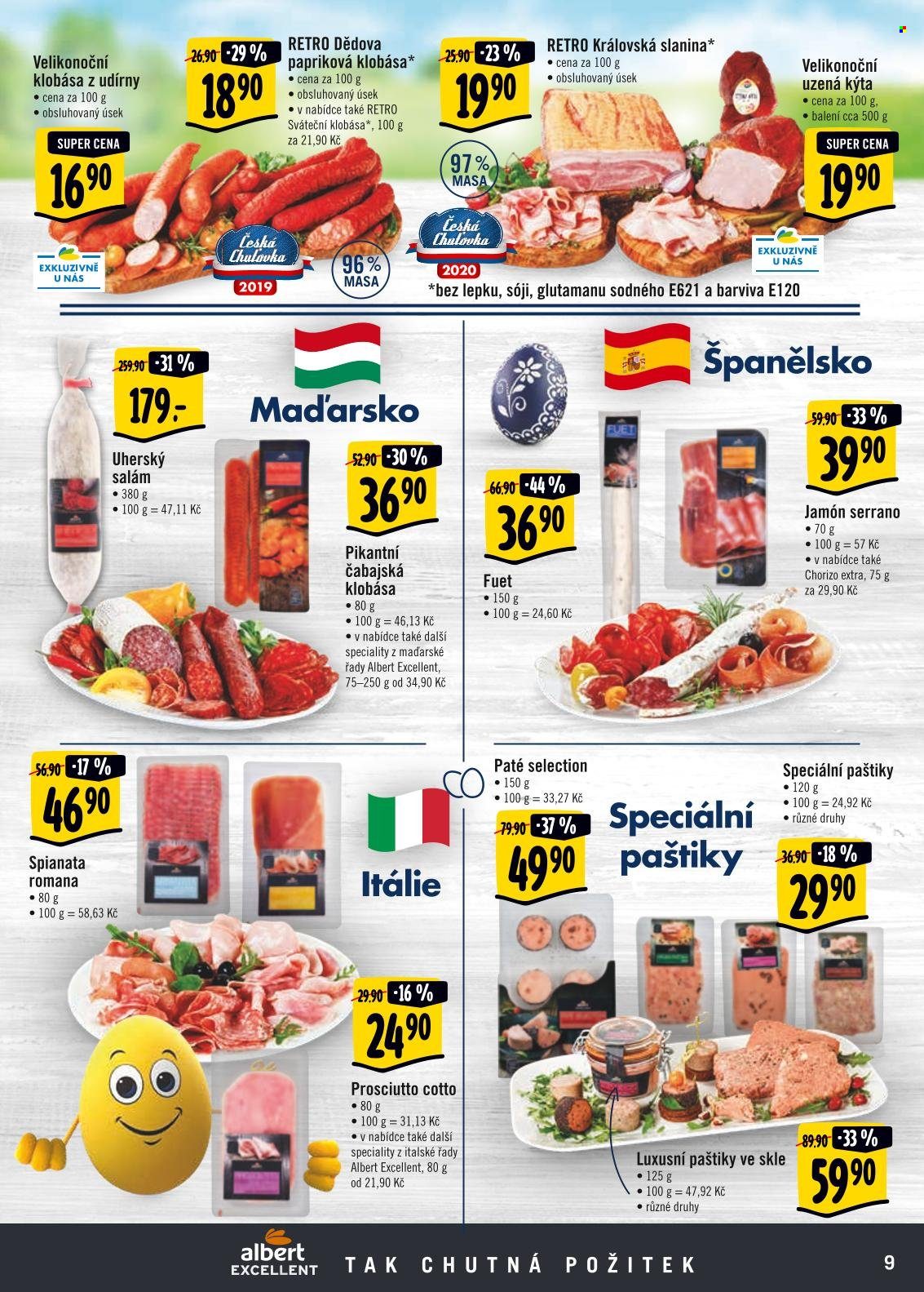Leták Albert Supermarket - 6.4.2022 - 19.4.2022. Strana 9