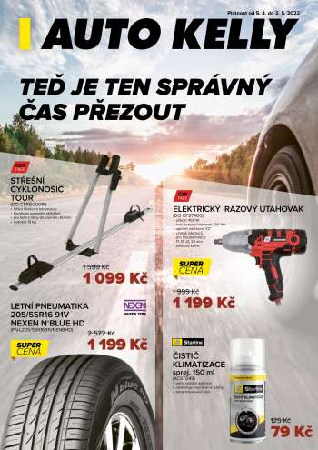Leták AUTO KELLY - 5.4.2022 - 2.5.2022.
