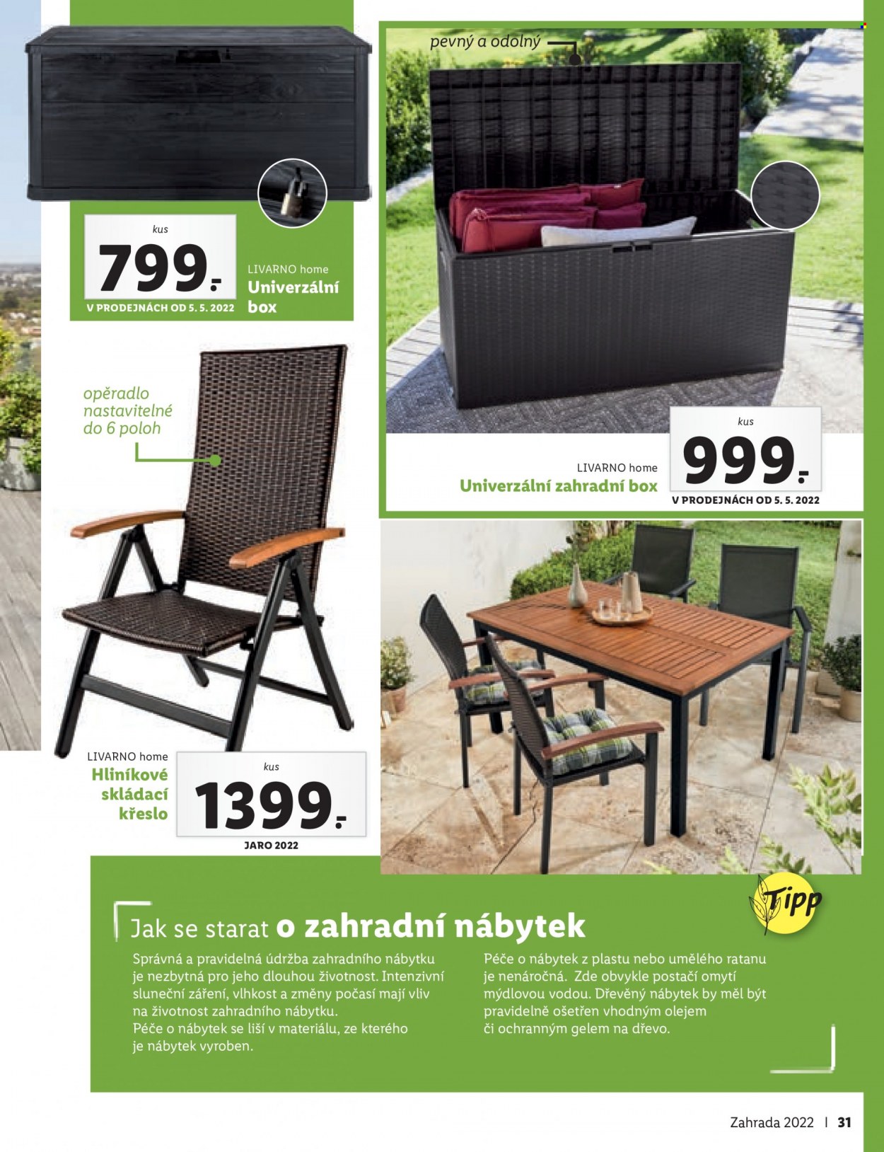 Leták Lidl - 4.4.2022 - 31.5.2022. Strana 31