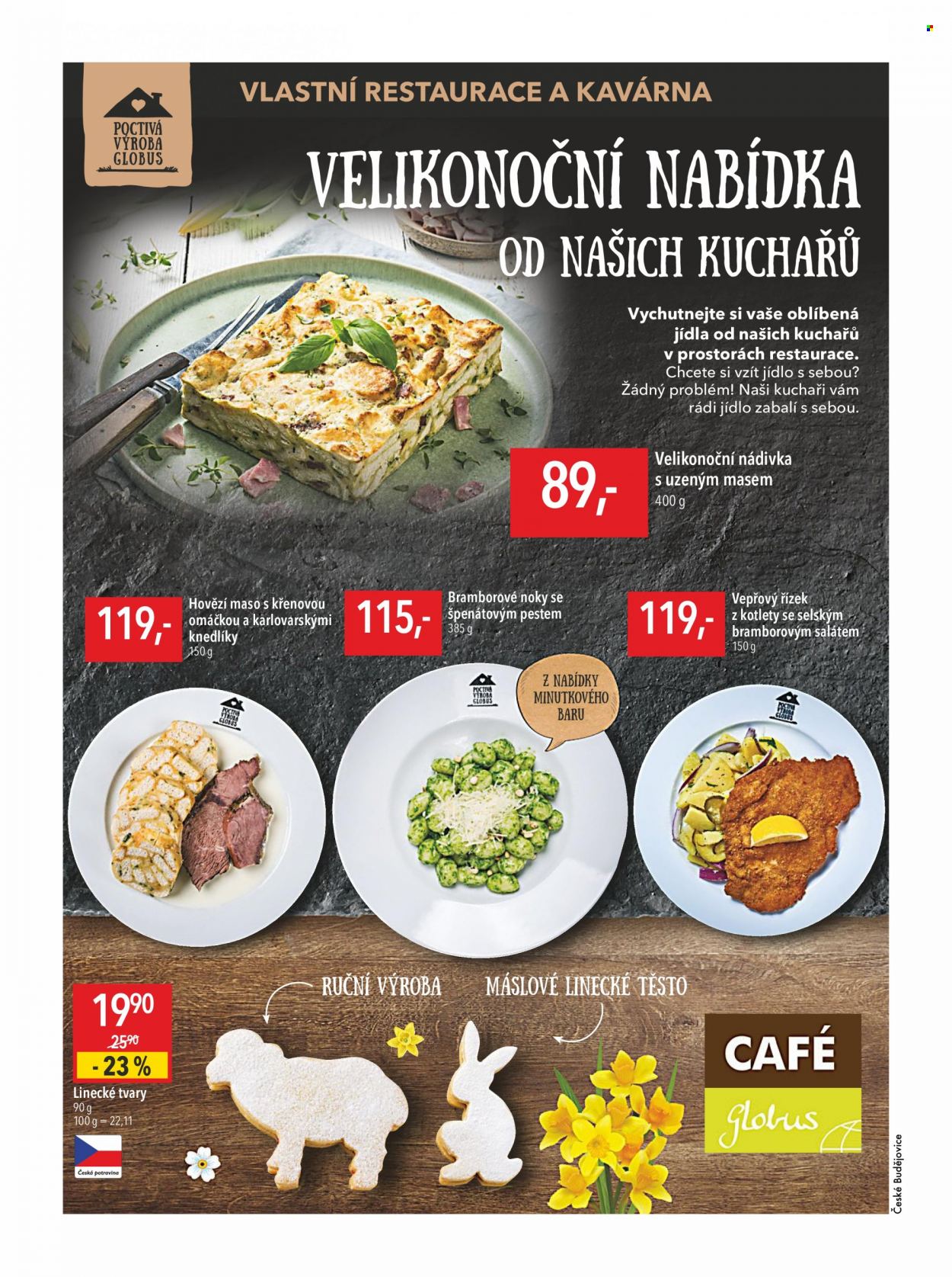 Leták Globus - 7.4.2022 - 13.4.2022. Strana 6