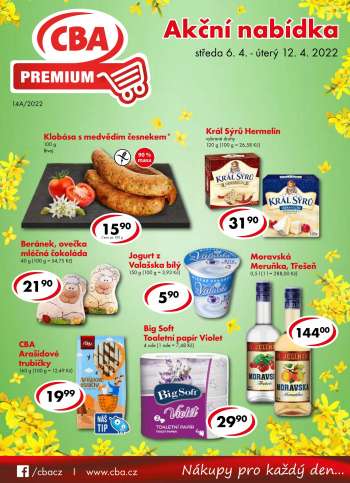 Leták CBA Premium - 6.4.2022 - 12.4.2022.