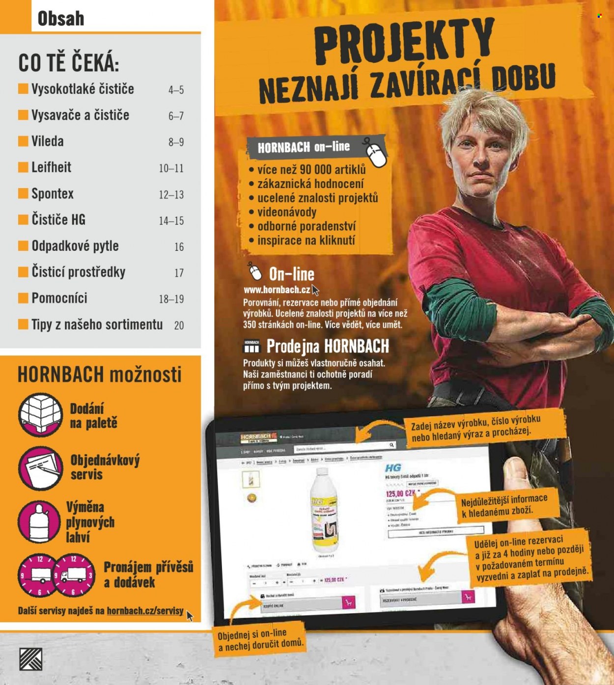 Leták HORNBACH - 5.4.2022 - 5.5.2022. Strana 2