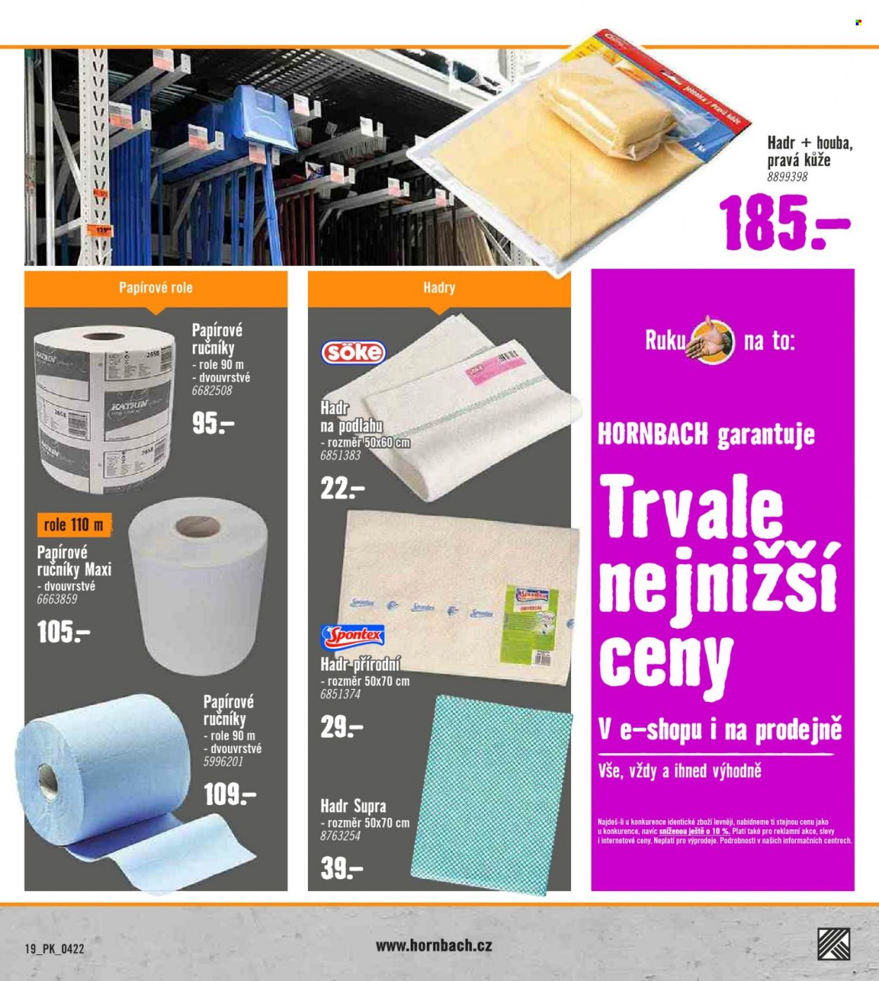 Leták HORNBACH - 5.4.2022 - 5.5.2022. Strana 19